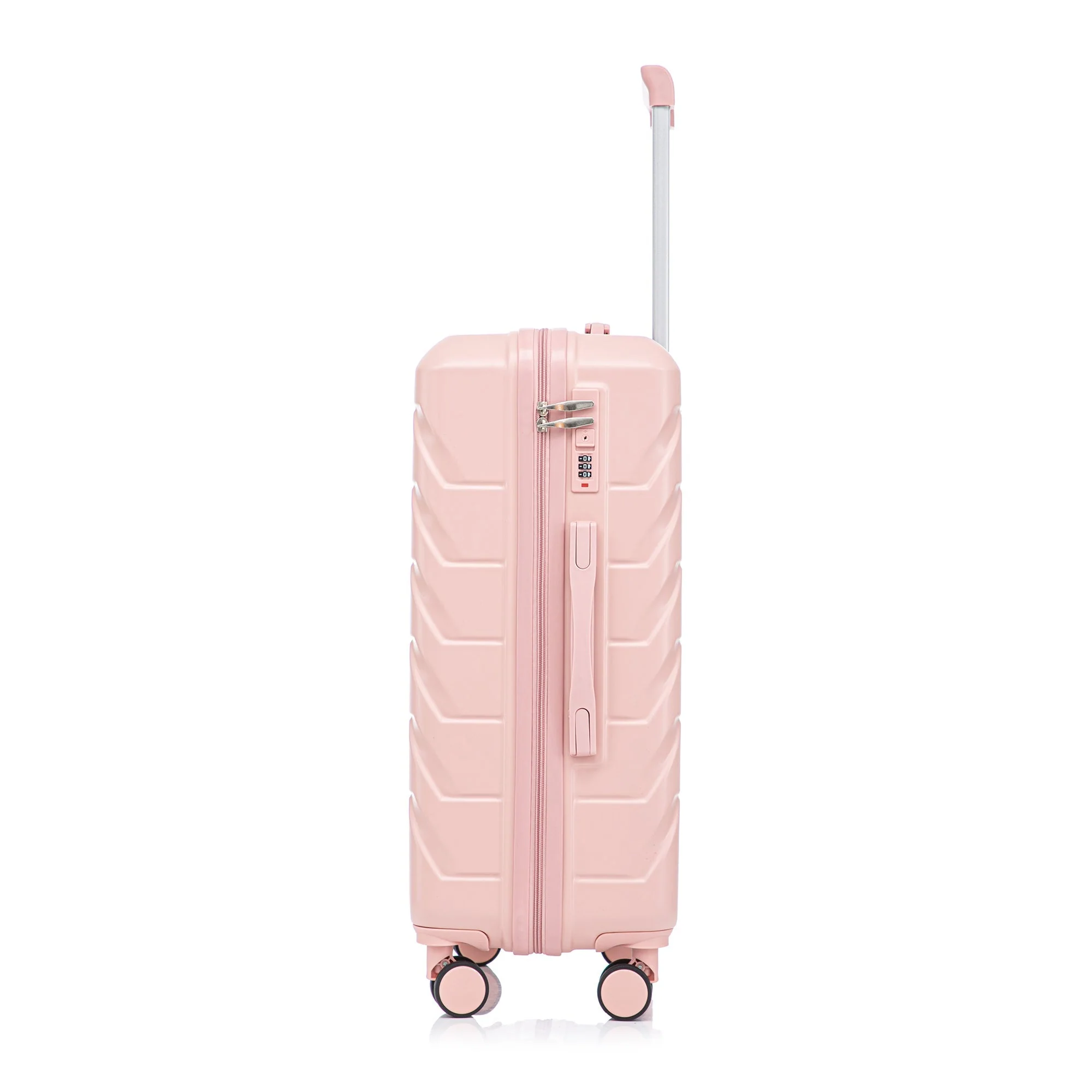 Set 3PCs 20'/24'/28' ABS Spinner Wheel Luggage - Pink - Image 24