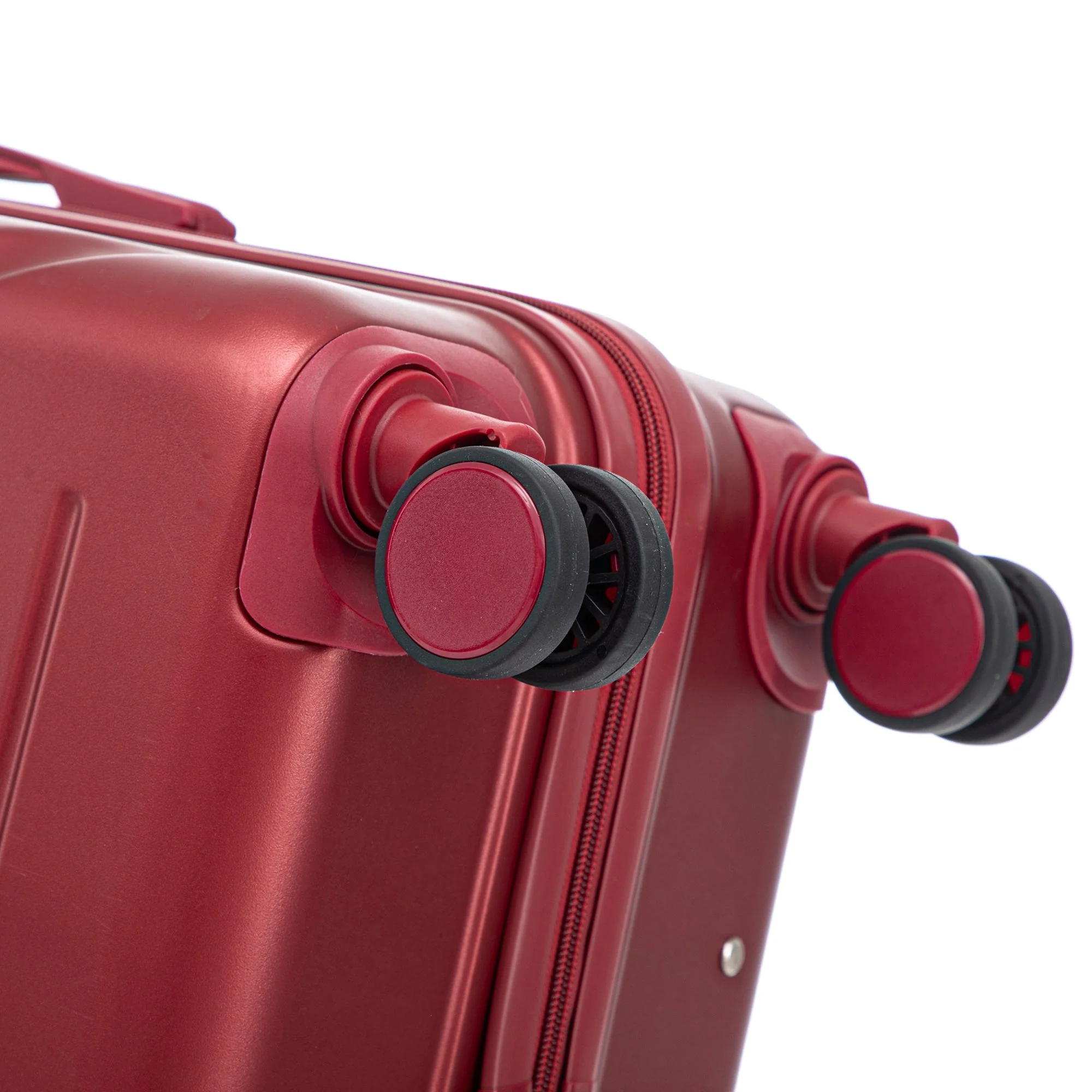 Set 3PCs 20'/24'/28' ABS Spinner Wheel Luggage Wine Red - Image 18