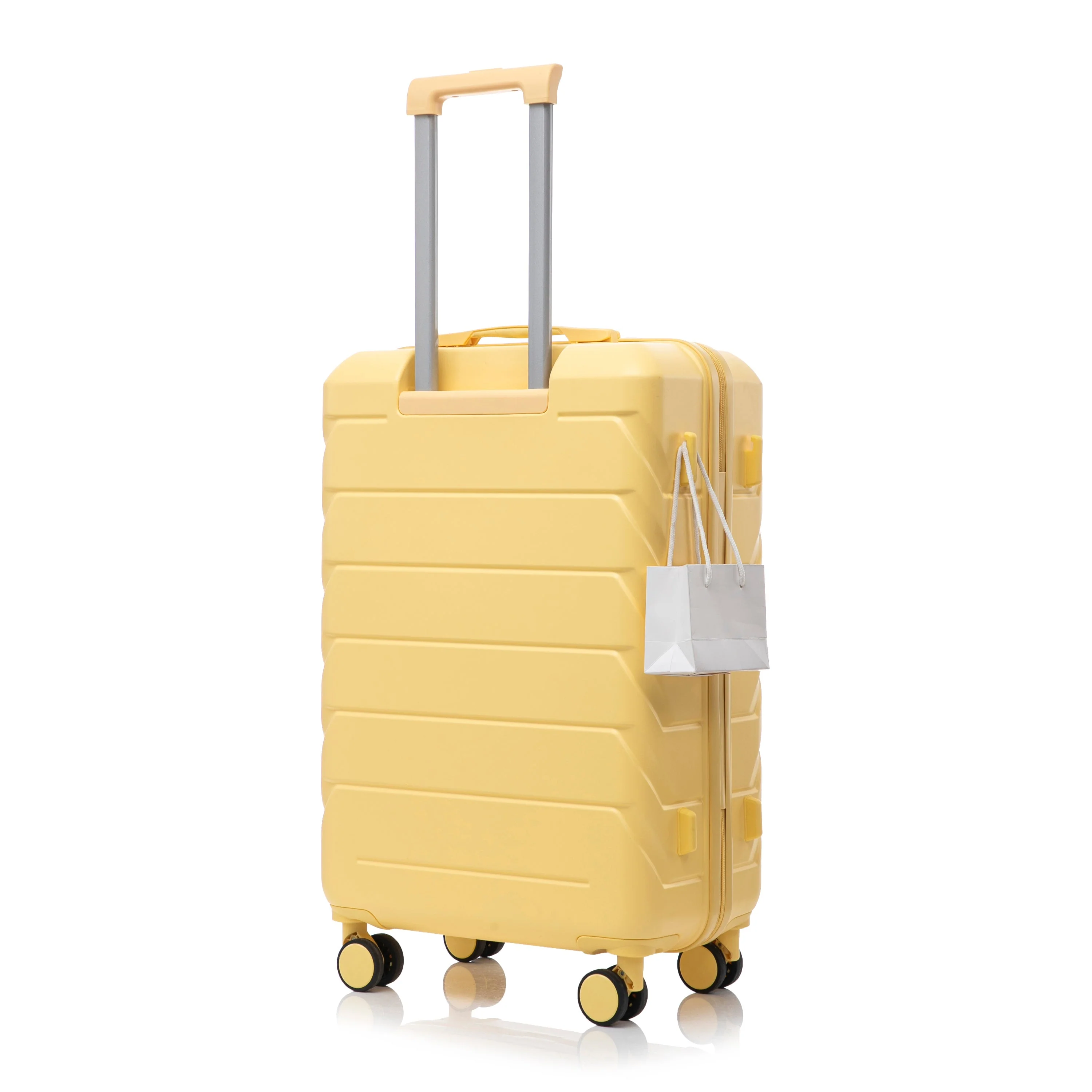 Set 3PCs 20'/24'/28' ABS Spinner Wheel Luggage - Yellow - Image 23