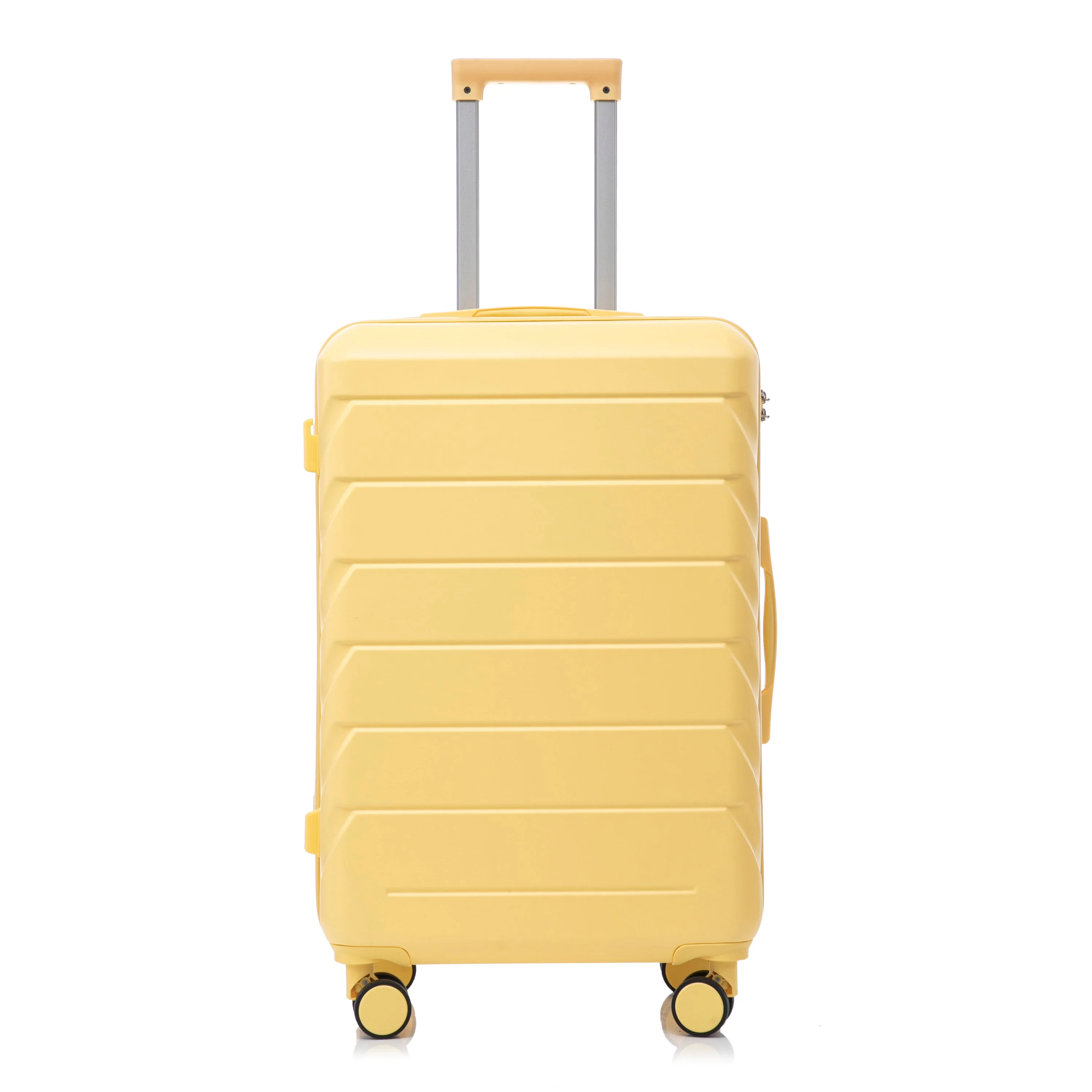 Set 3PCs 20'/24'/28' ABS Spinner Wheel Luggage - Yellow - Image 24