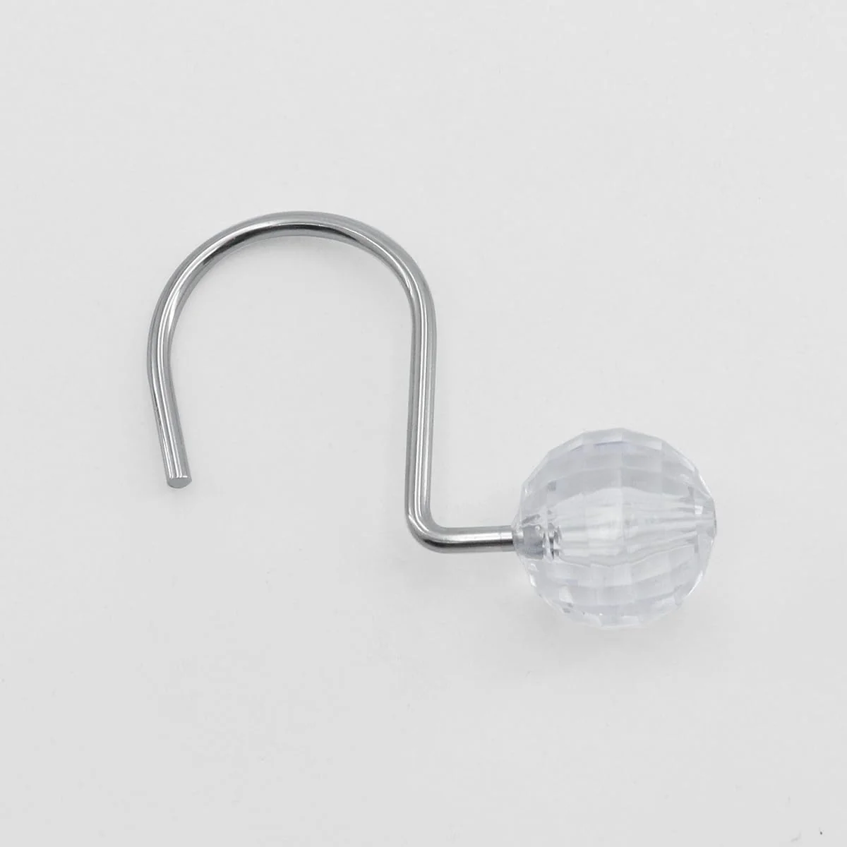 Set of 12 Rust Resistant Shower Curtain Hooks - 6 Designs - Image 18