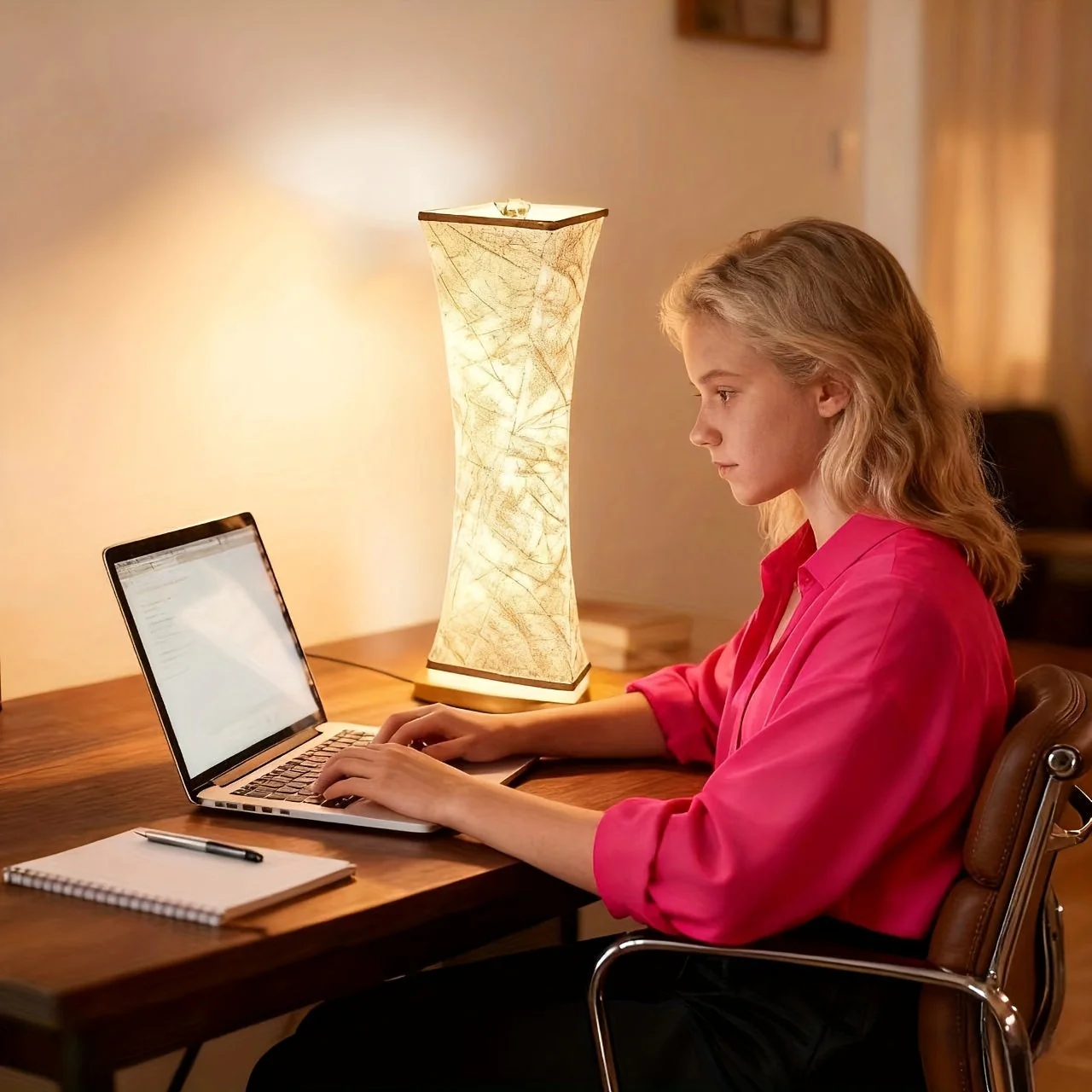 Set of 2 Dimmable Table Lamps – 3-Way White & Gold Bedside Lamps for Bedroom - Image 4