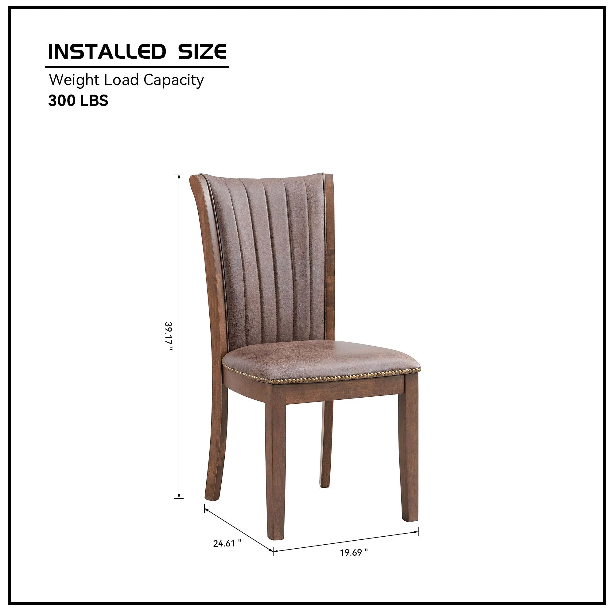Set of 2 Mid-Century Modern Dining Chairs - Image 10