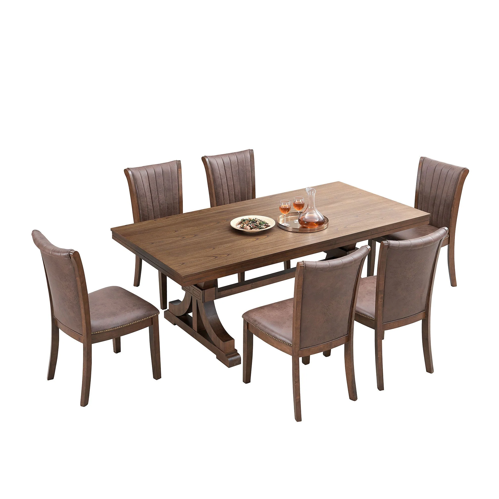 Set of 2 Mid-Century Modern Dining Chairs - Image 4