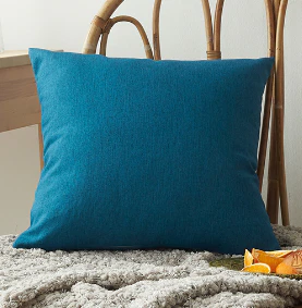 Set of 2 Solid Color Outdoor Waterproof Throw Pillow covers Square 18"x18" or Rectangle 12"x20" - Image 10