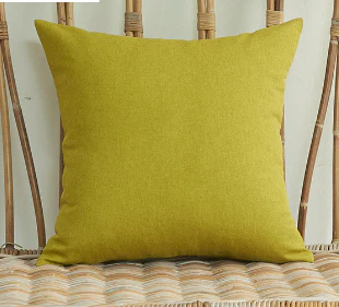 Set of 2 Solid Color Outdoor Waterproof Throw Pillow covers Square 18"x18" or Rectangle 12"x20" - Image 13