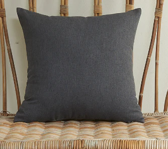 Set of 2 Solid Color Outdoor Waterproof Throw Pillow covers Square 18"x18" or Rectangle 12"x20" - Image 17