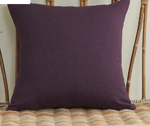 Set of 2 Solid Color Outdoor Waterproof Throw Pillow covers Square 18"x18" or Rectangle 12"x20" - Image 19