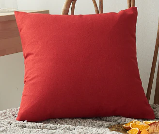 Set of 2 Solid Color Outdoor Waterproof Throw Pillow covers Square 18"x18" or Rectangle 12"x20" - Image 5