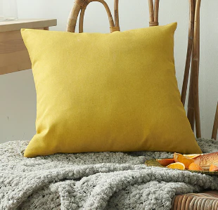 Set of 2 Solid Color Outdoor Waterproof Throw Pillow covers Square 18"x18" or Rectangle 12"x20" - Image 7