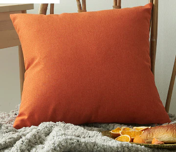 Set of 2 Solid Color Outdoor Waterproof Throw Pillow covers Square 18"x18" or Rectangle 12"x20" - Image 8