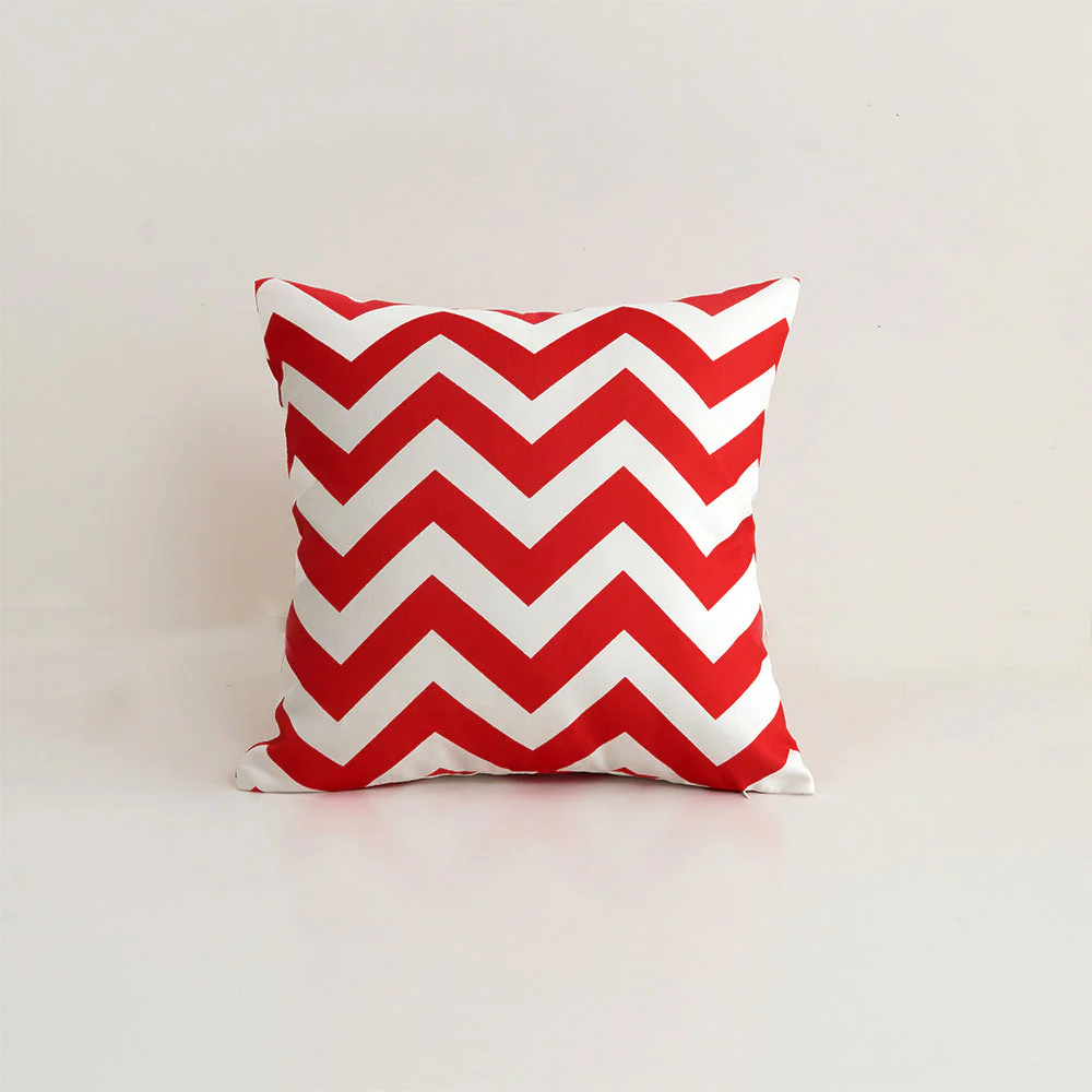 Set of 2 Stripes/Waving Outdoor Waterproof Throw Pillows (With Inserts)  2 sizes - Image 9