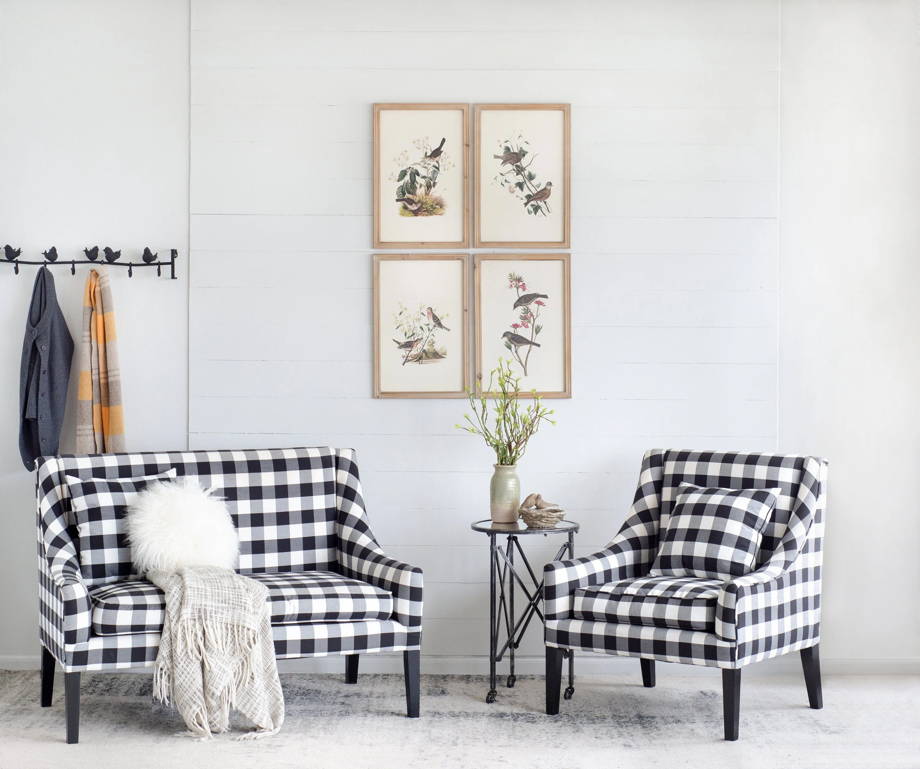 Set of 4 Bird Framed Prints - Image 3