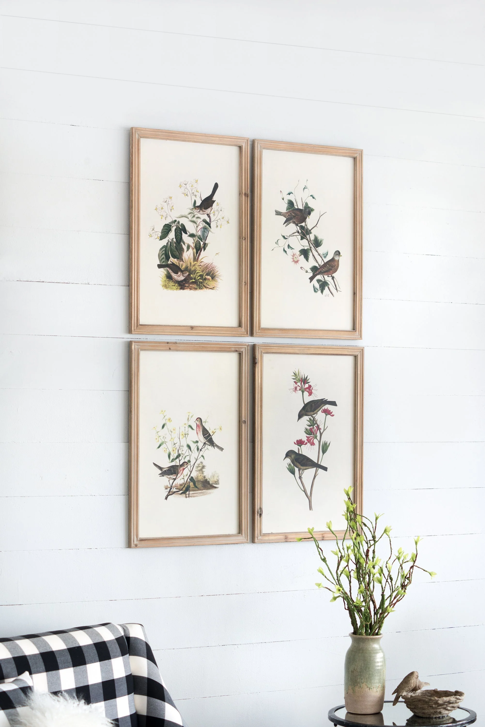 Set of 4 Bird Framed Prints - Image 5