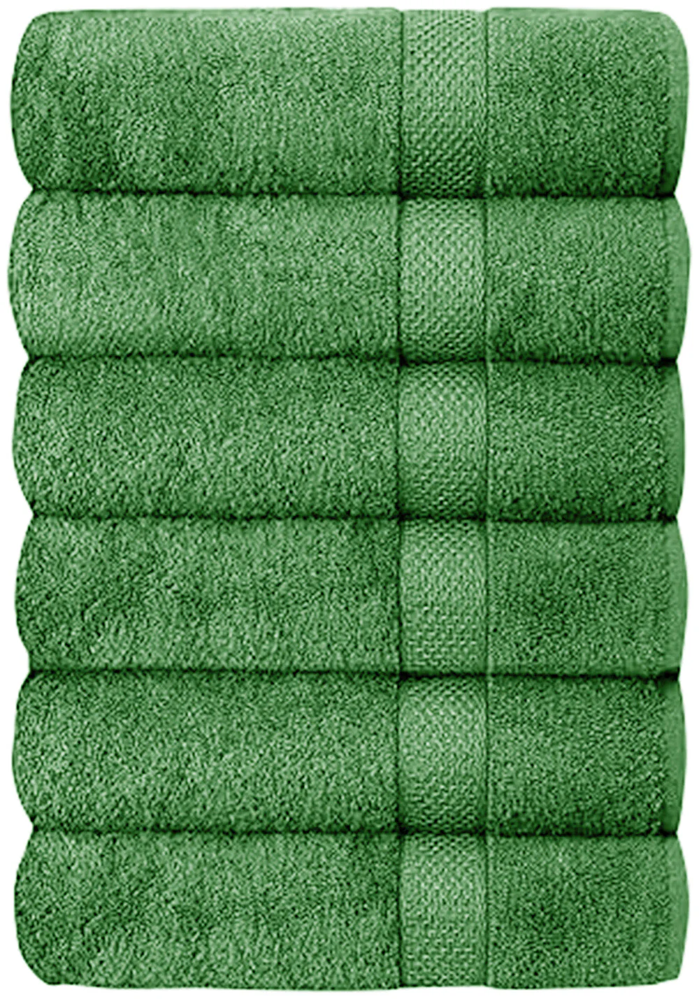 Set of 6 Hotel & Spa 100% Cotton Bath Towels 27x52 Inch - Image 22