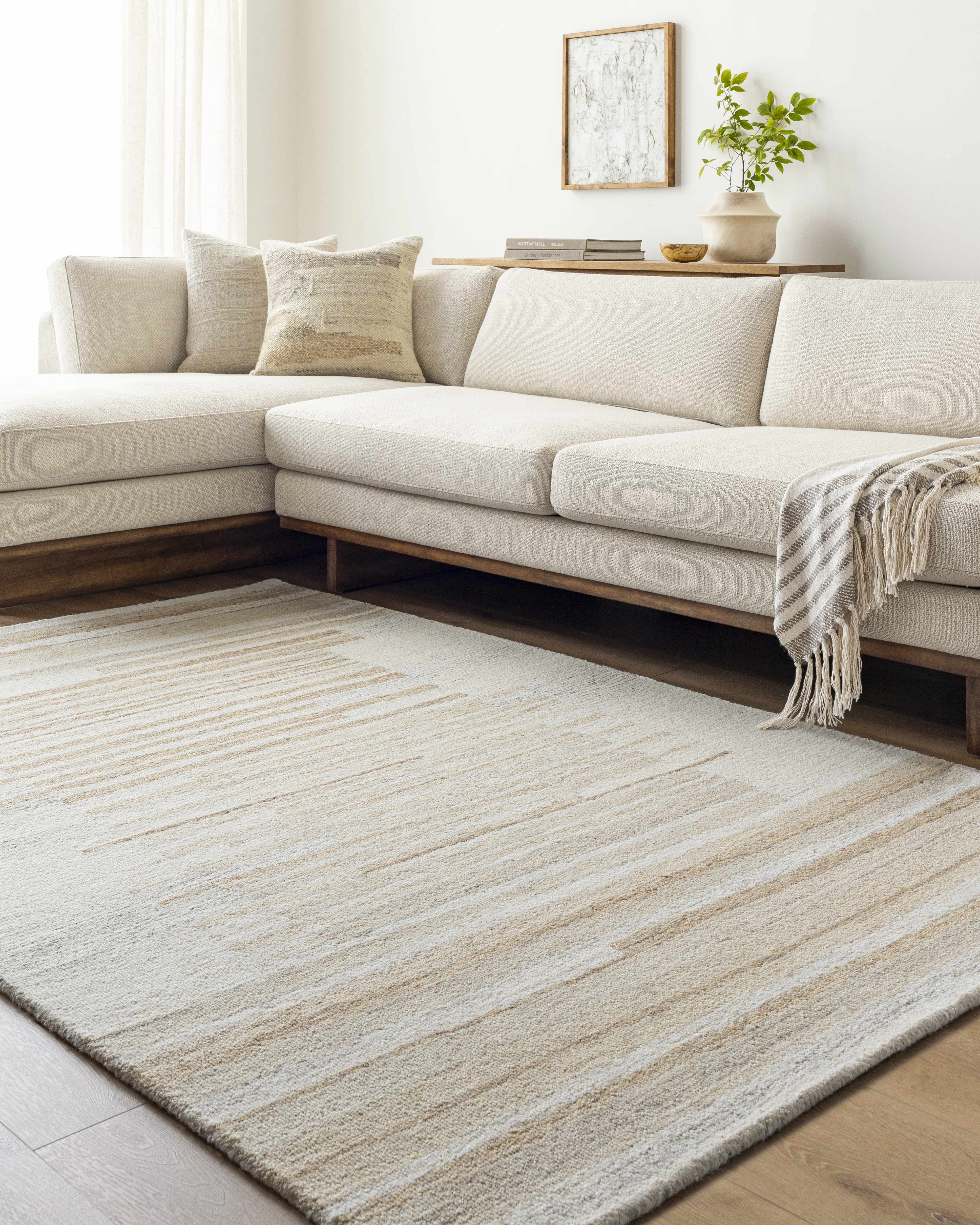 Seung Modern Wool Rug - Image 2