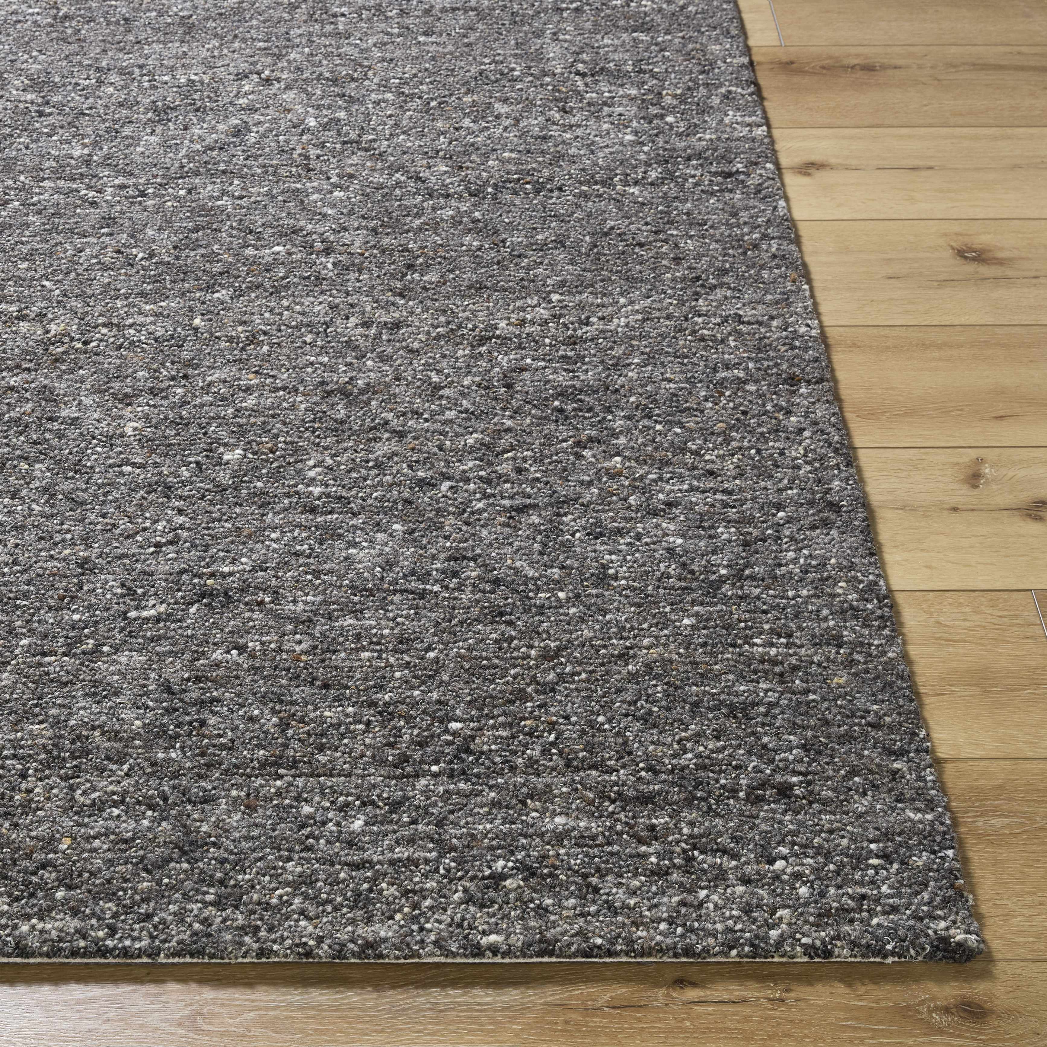 Sevan Black Wool Area Rug - Image 5