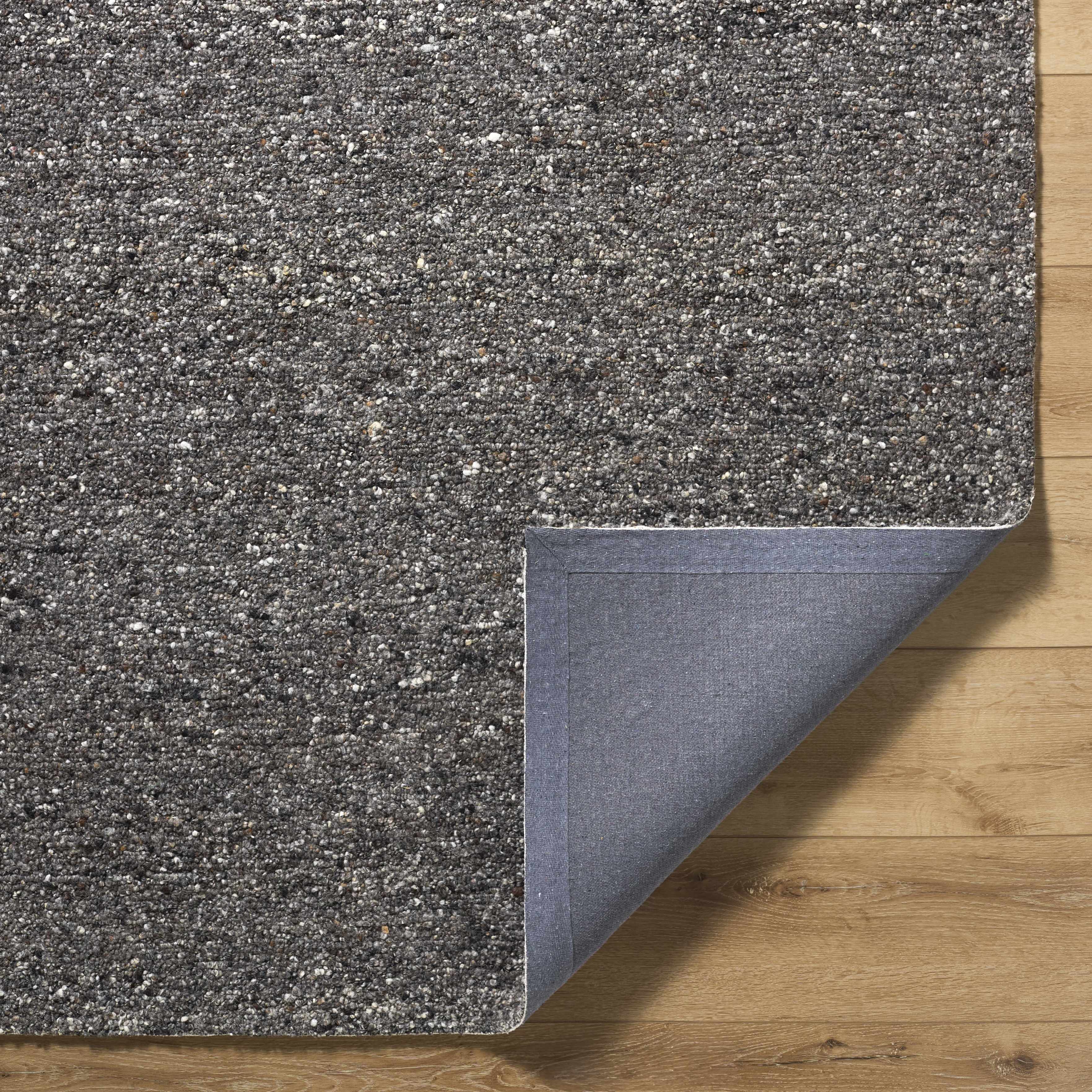 Sevan Black Wool Area Rug - Image 7