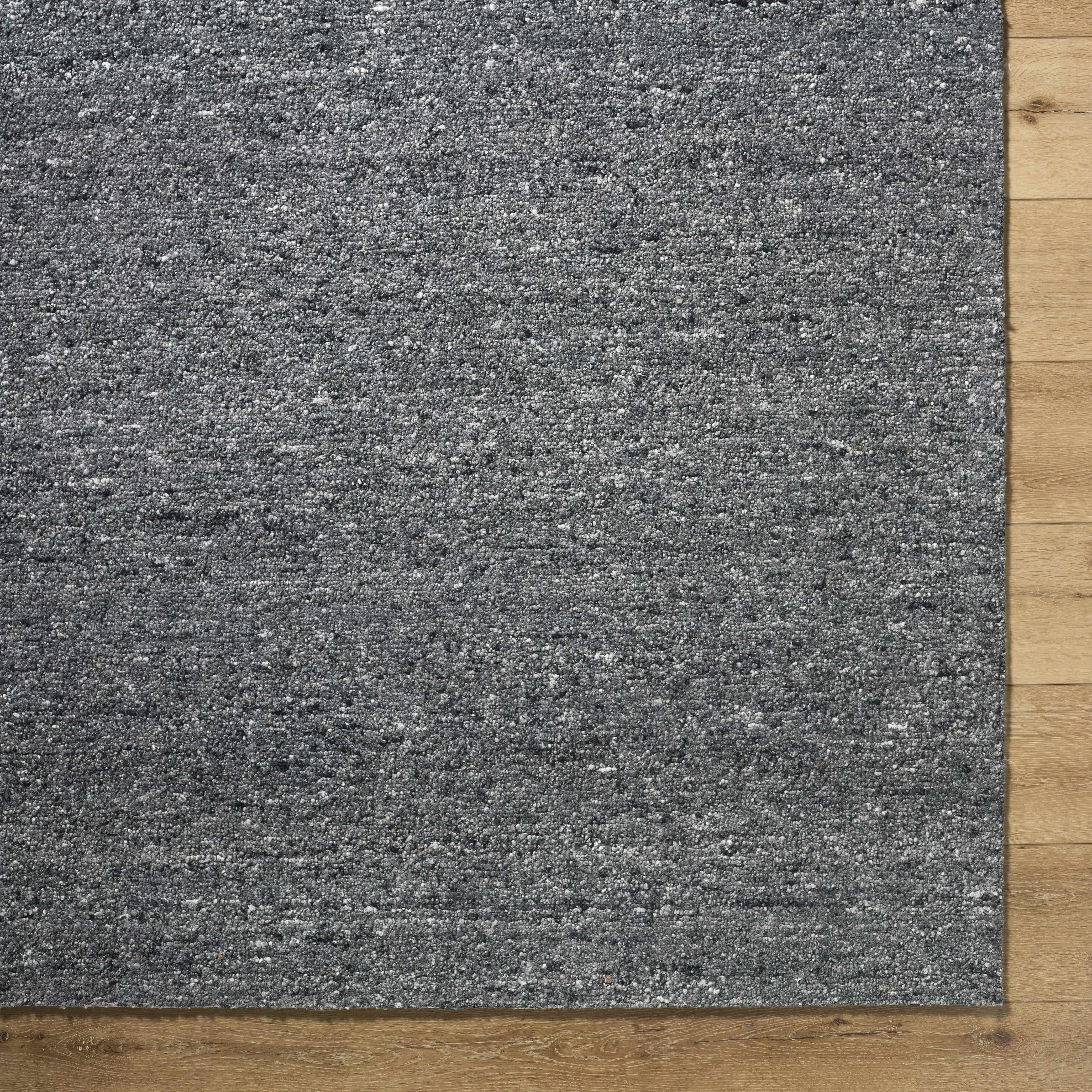 Sevan Charcoal Wool Area Rug - Image 10