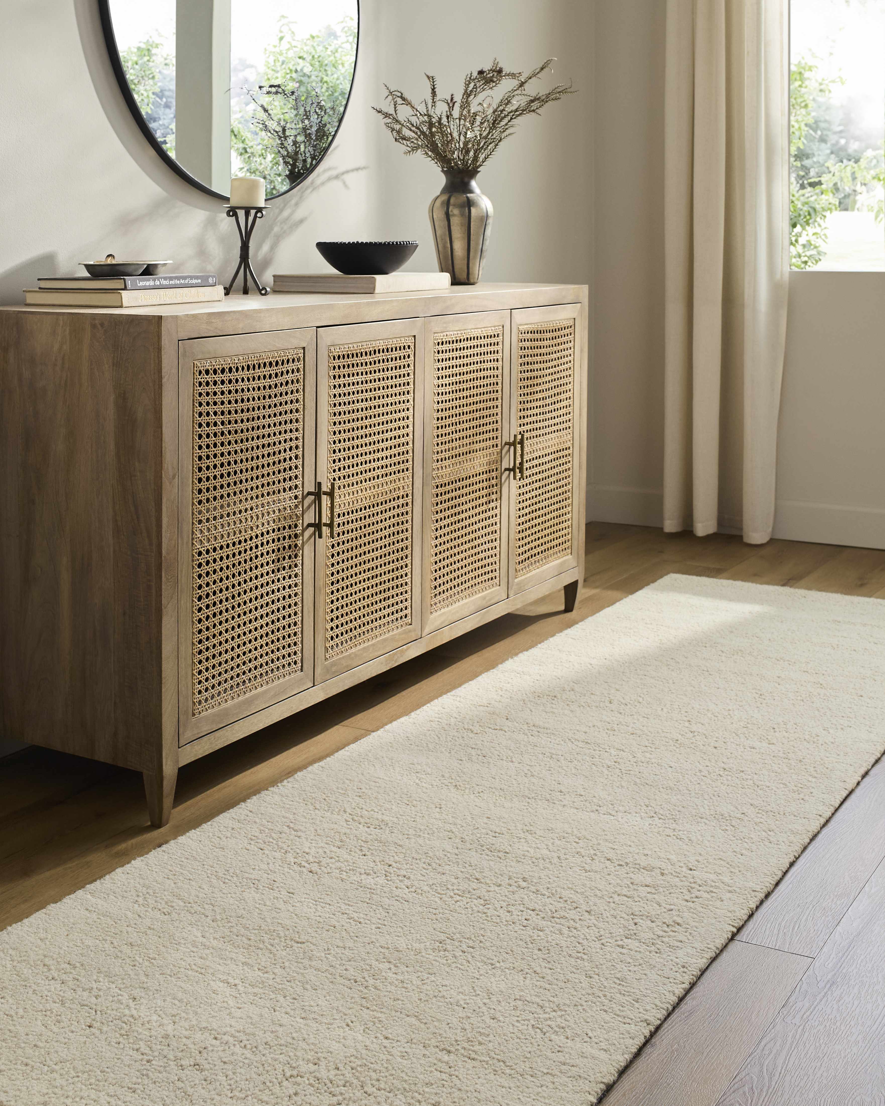 Sevan Cream Wool Area Rug - Image 2