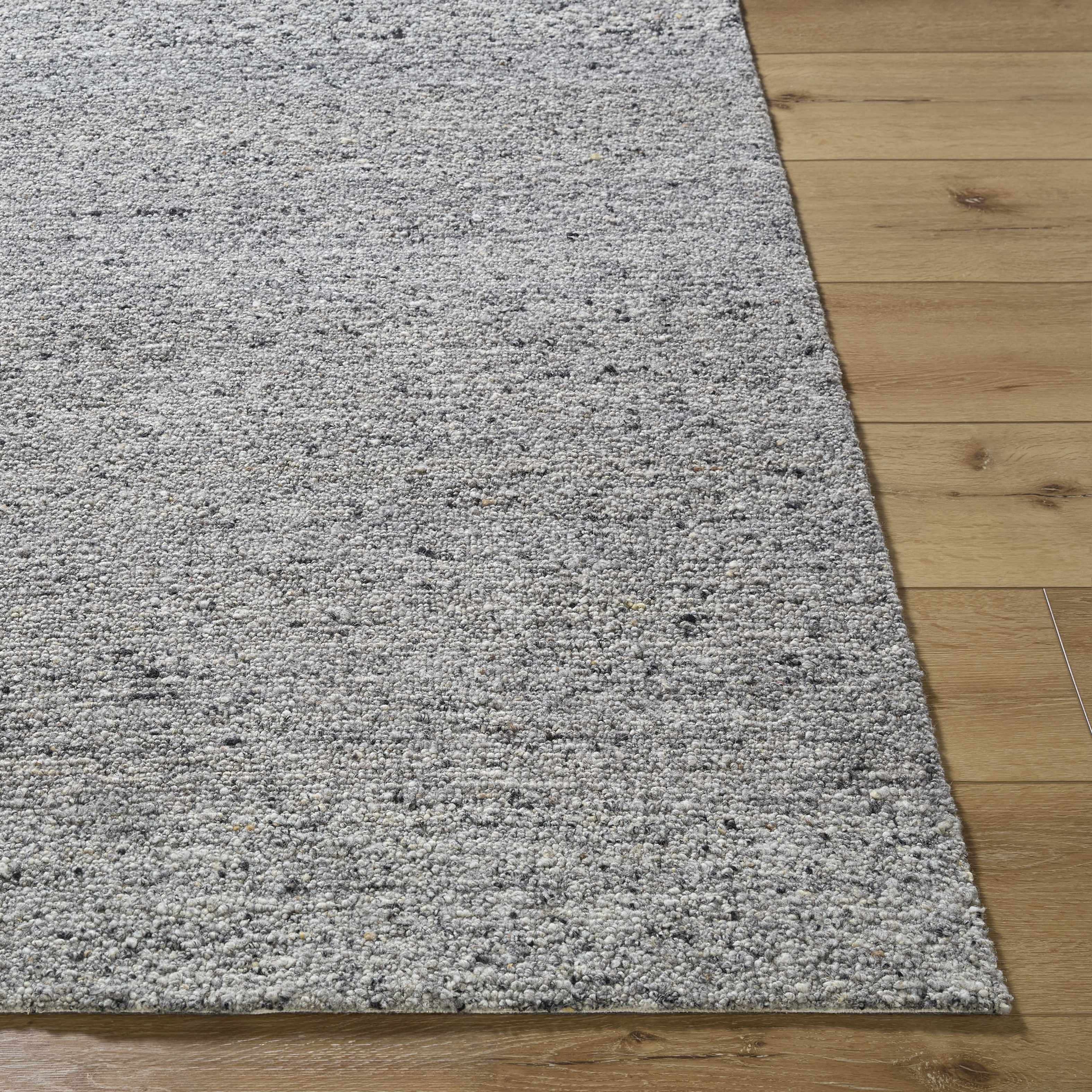 Sevan Gray Wool Area Rug - Image 6