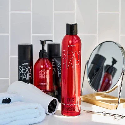 Sexy Hair Spray and Play Harder Hairspray 10oz - Imperfect Container - Image 7