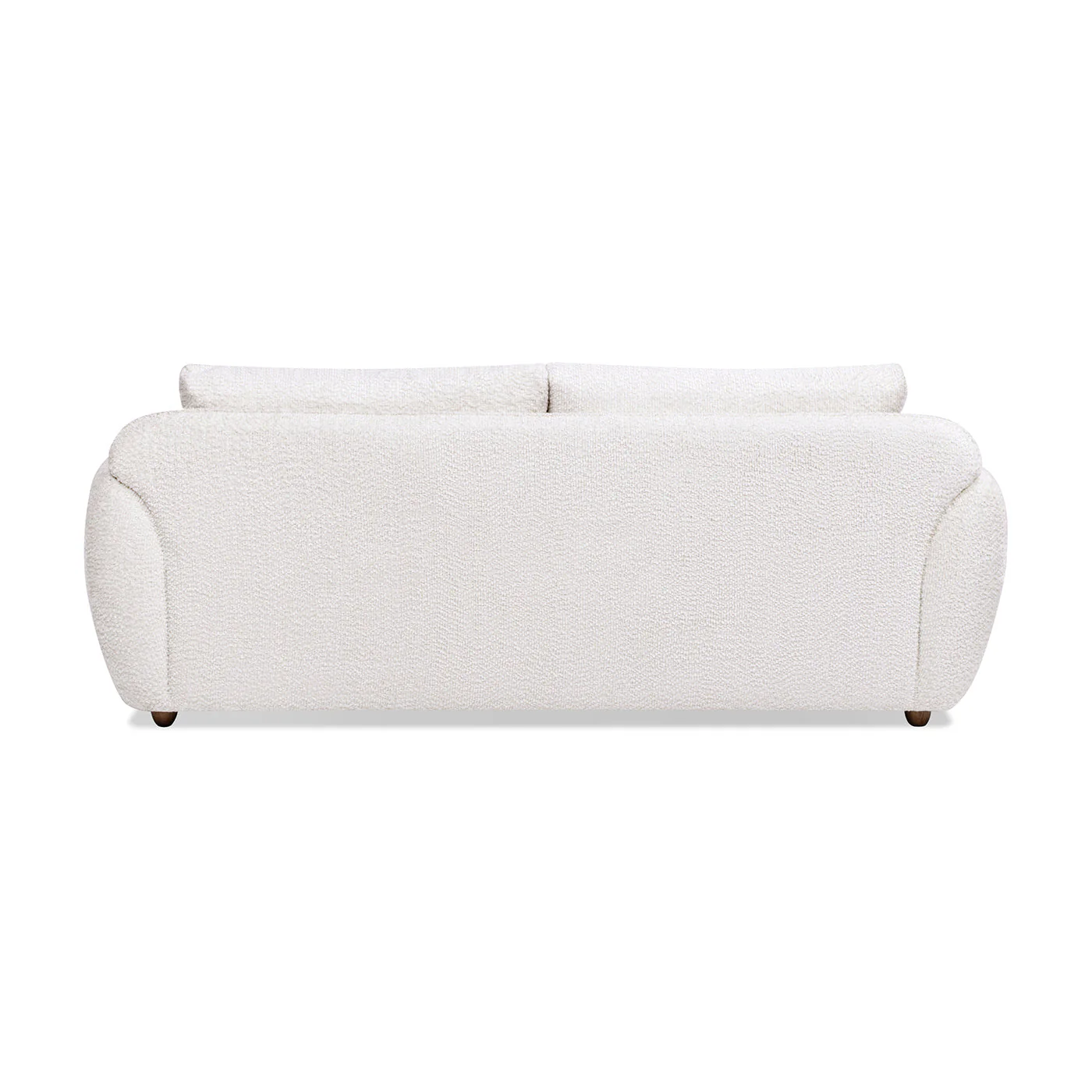 Sharon 84' Puffy Arm Sofa, Alpaca Off-White Chenille - Image 5