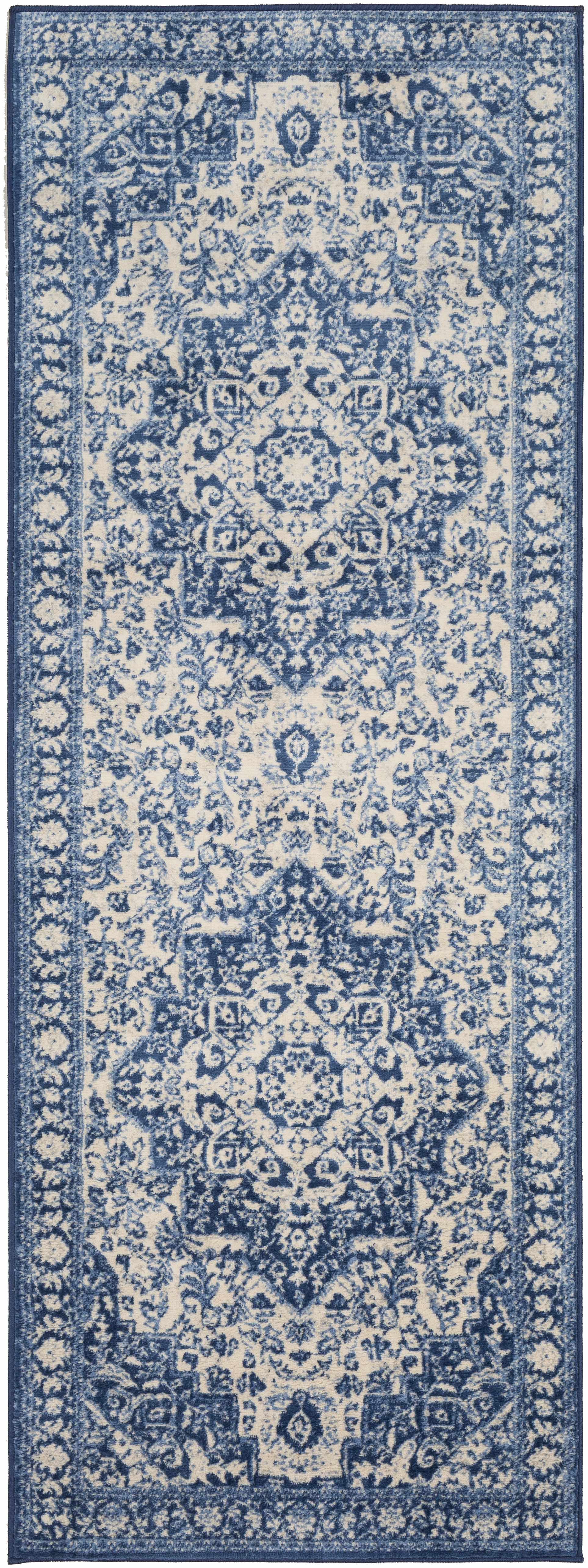 Shavertown Blue Traditional Area Rug - Clearance - Image 10