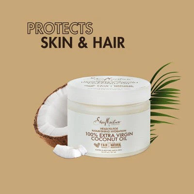SheaMoisture 100% Extra Virgin Coconut Oil 10.1 fl oz - New - Image 4