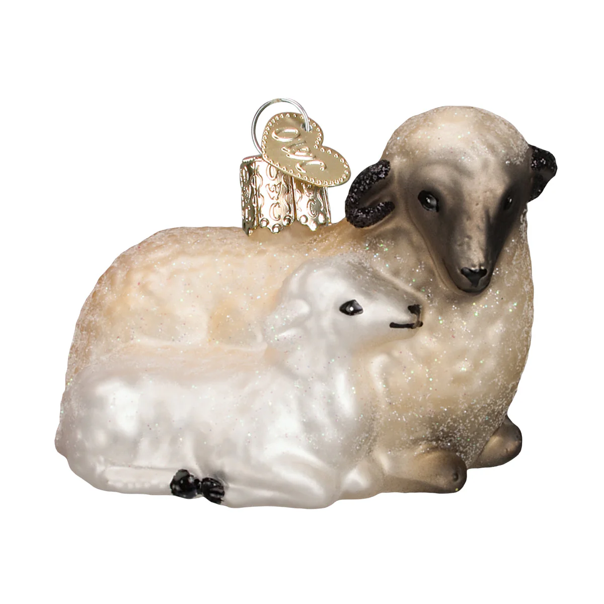 Sheep With Lamb Ornament - Image 3