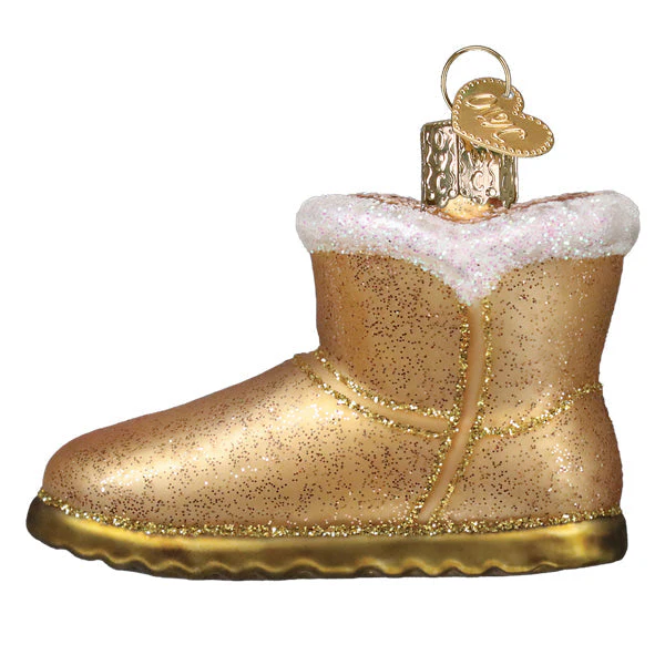 Sheepskin Boot Ornament - Image 4