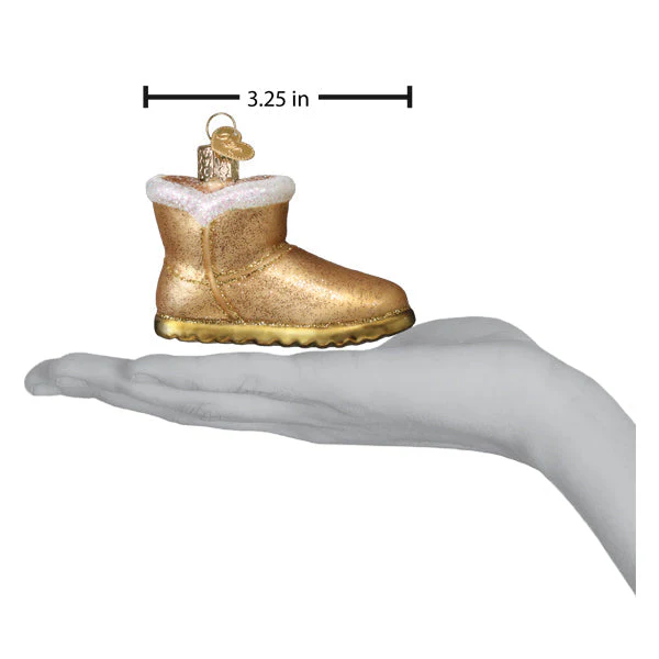 Sheepskin Boot Ornament - Image 6