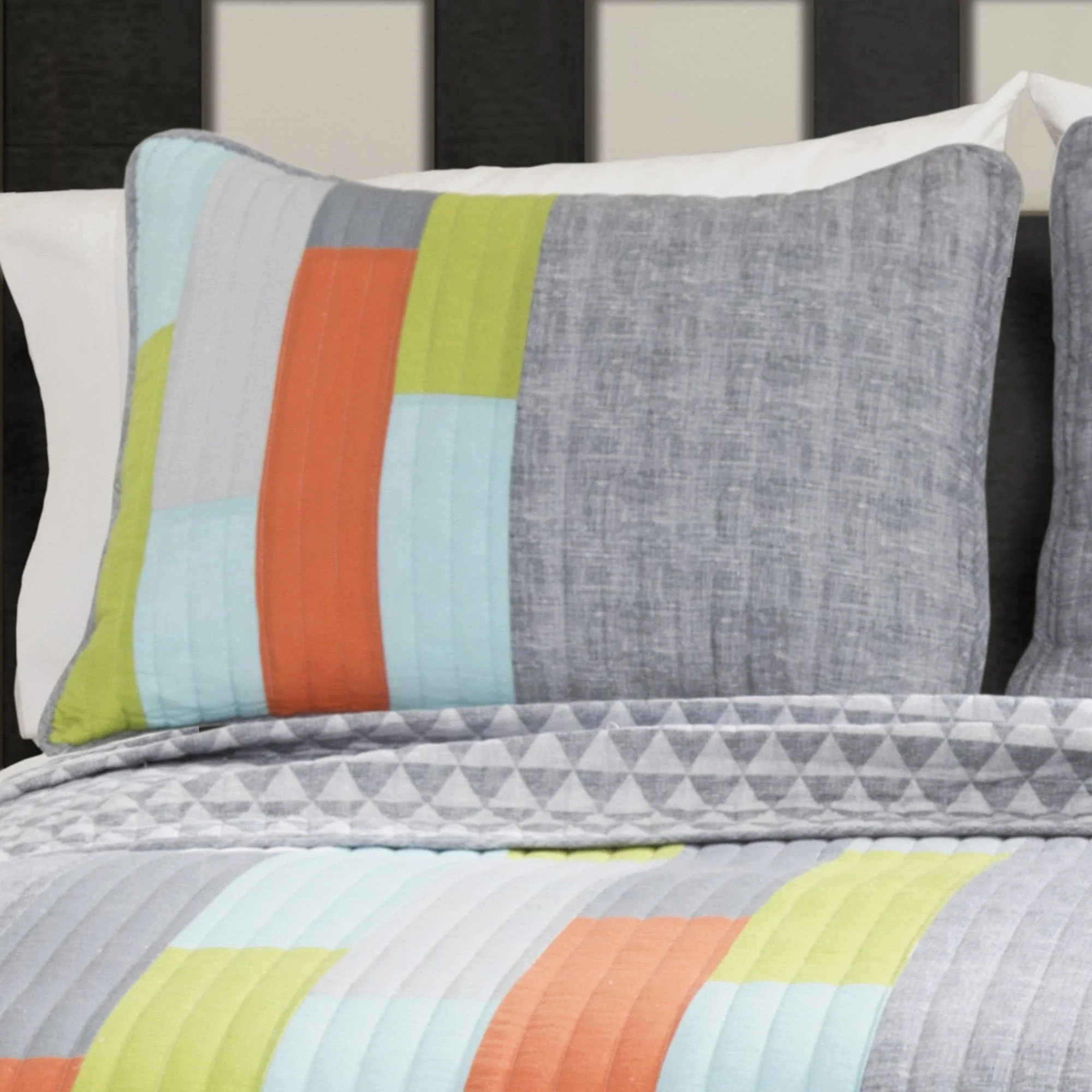 Shelly Stripe Quilt Set - Image 3