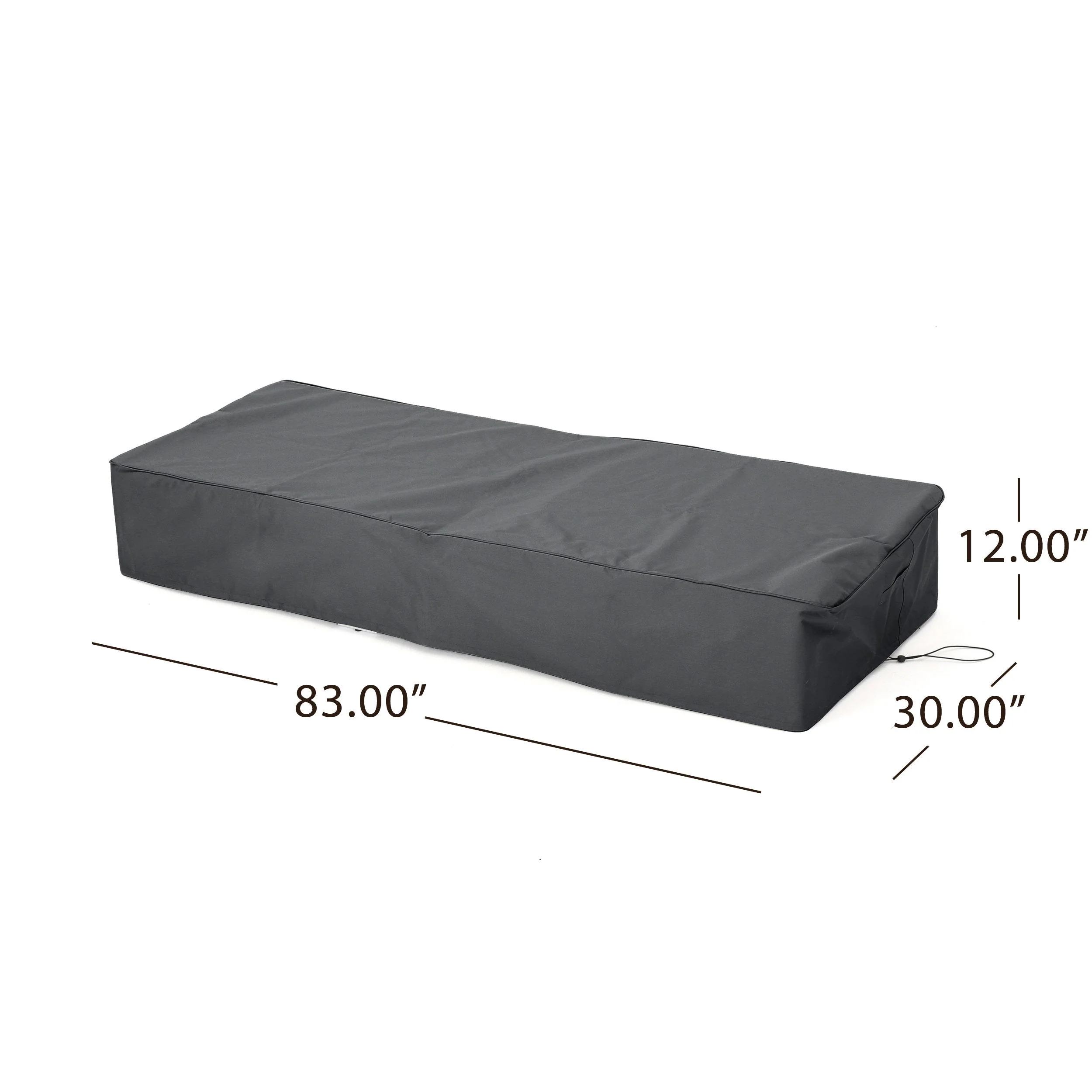 Shield Chaise Lounge Set Cover - Grey - Image 6