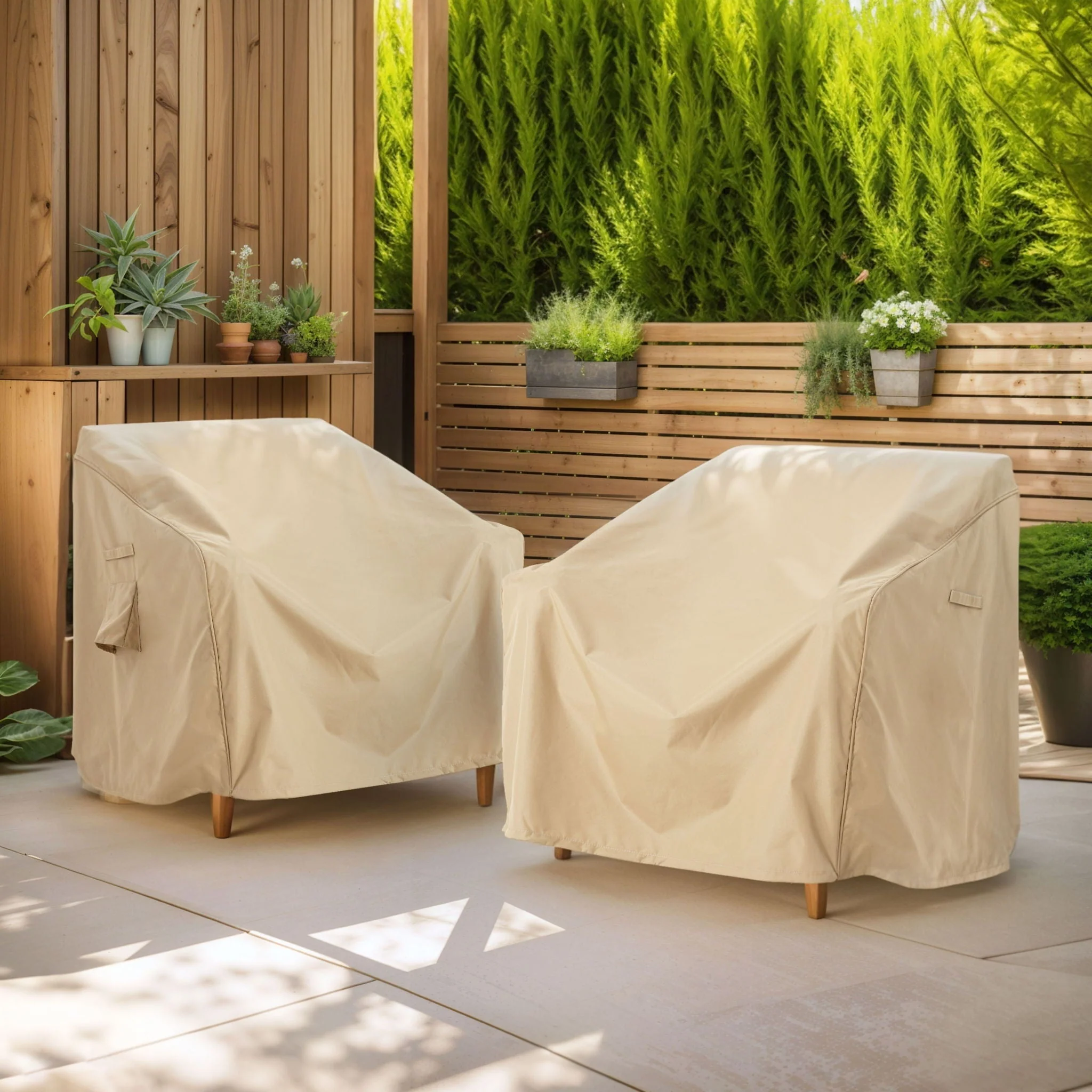 Shield Outdoor Patio Club Chair Cover - Image 5