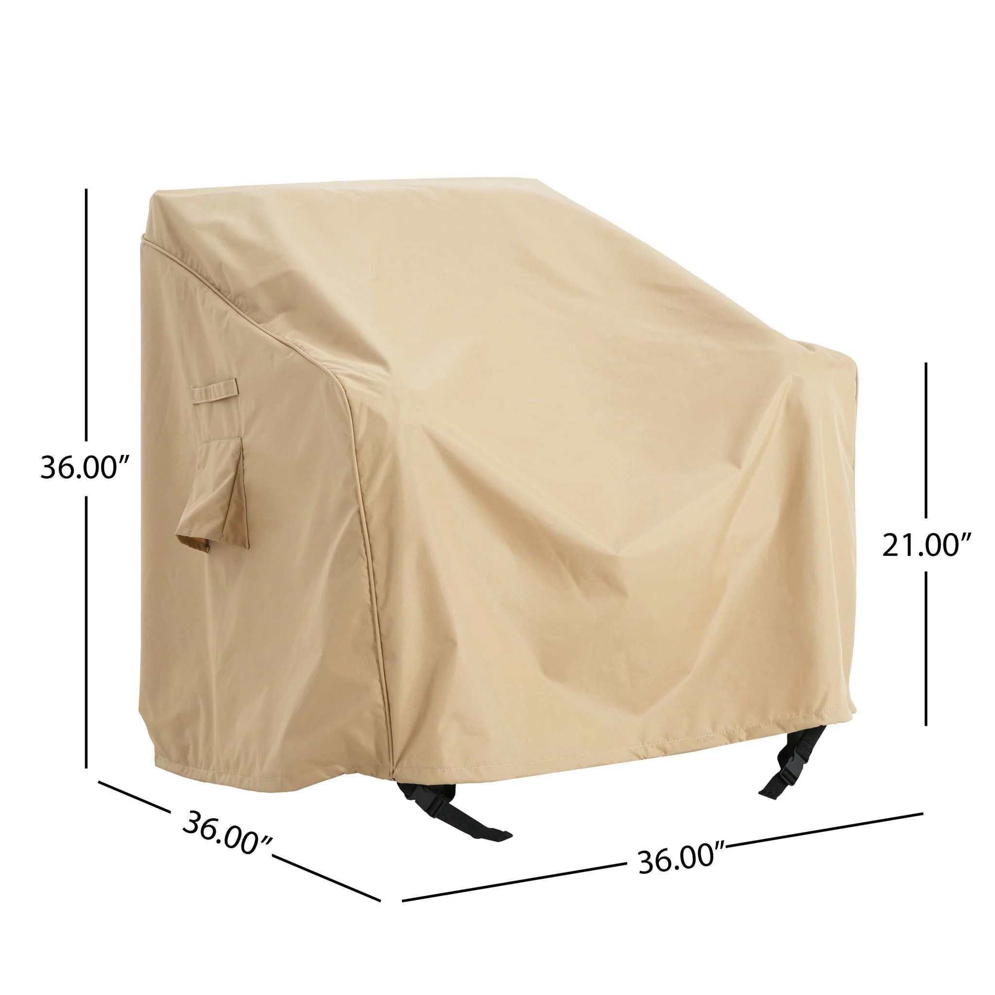 Shield Outdoor Patio Club Chair Cover - Image 8