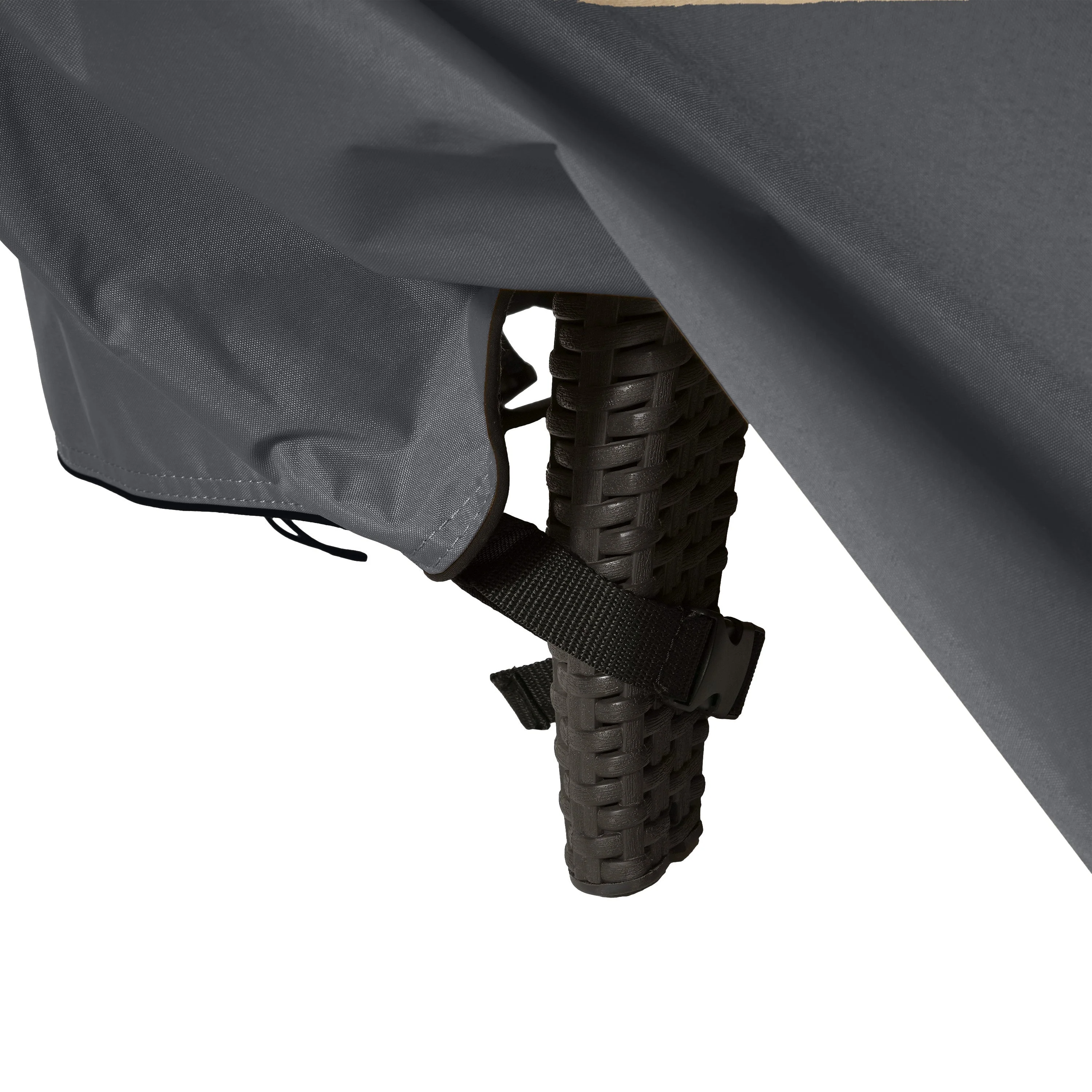 Shield Outdoor Slope Chaise Lounge Cover Dark Gray - Image 11