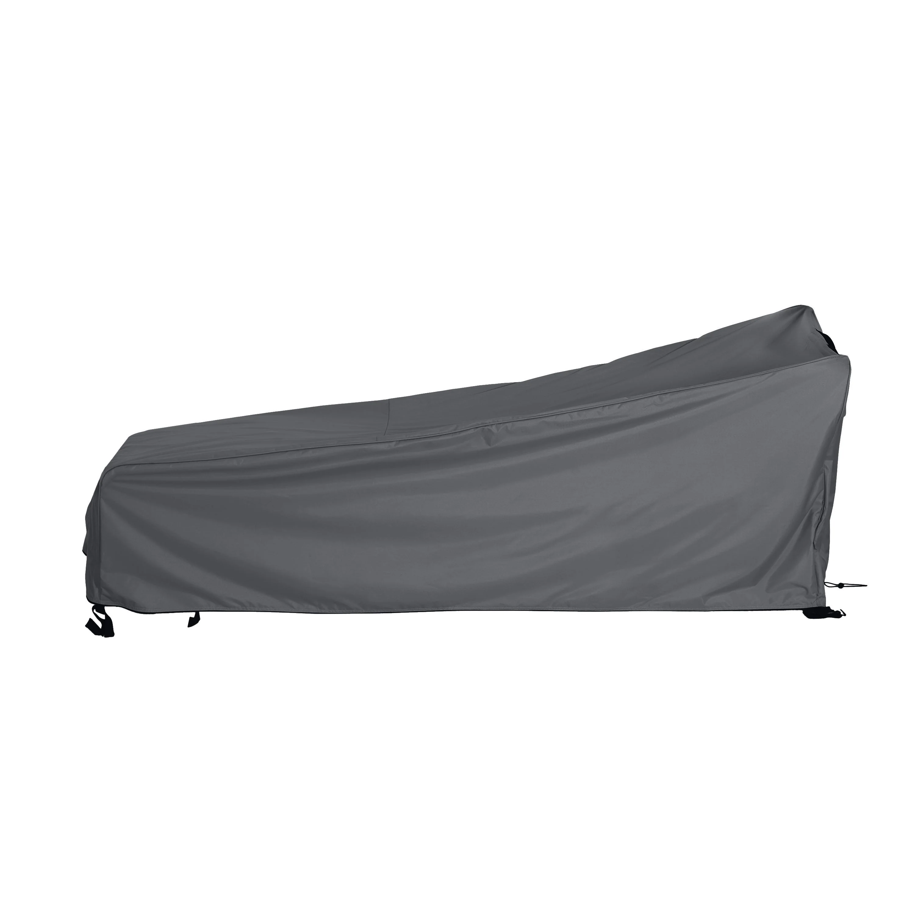 Shield Outdoor Slope Chaise Lounge Cover Dark Gray - Image 4