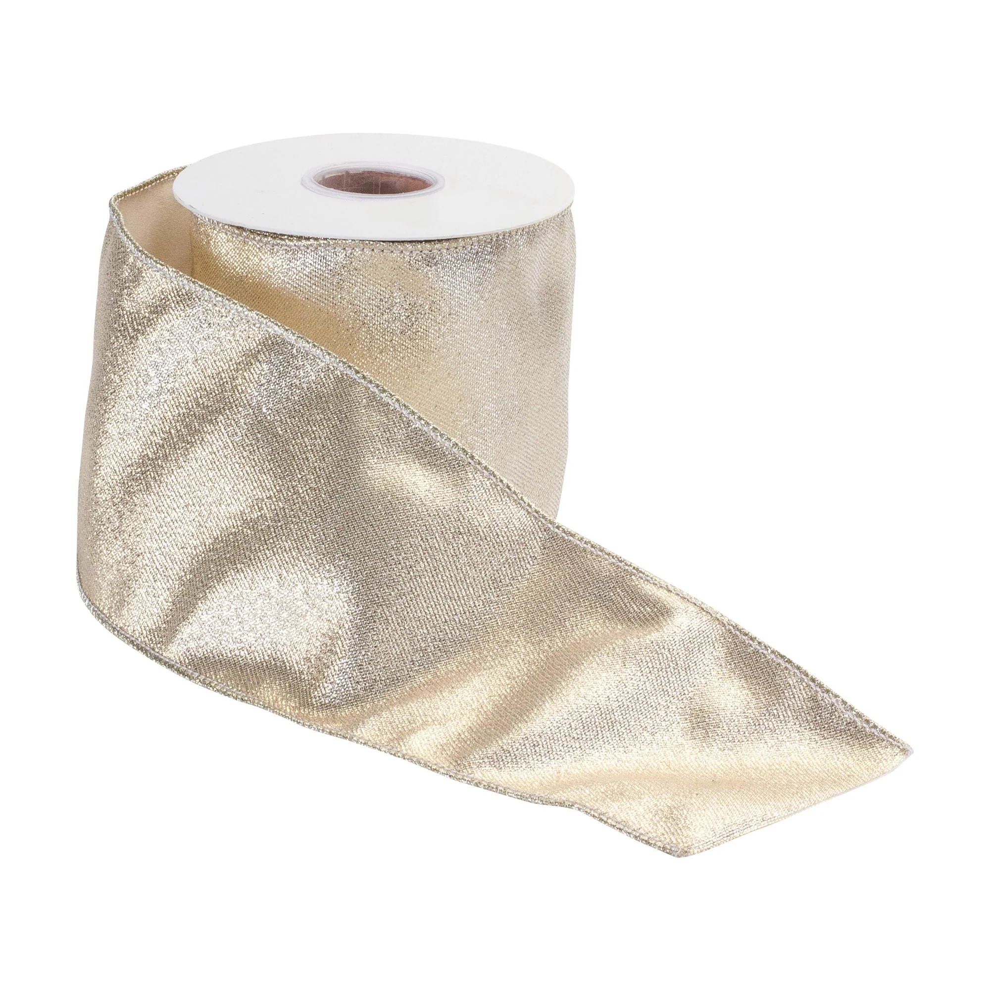 Metallic Holiday Ribbon 4" x 10 yds. - Image 2