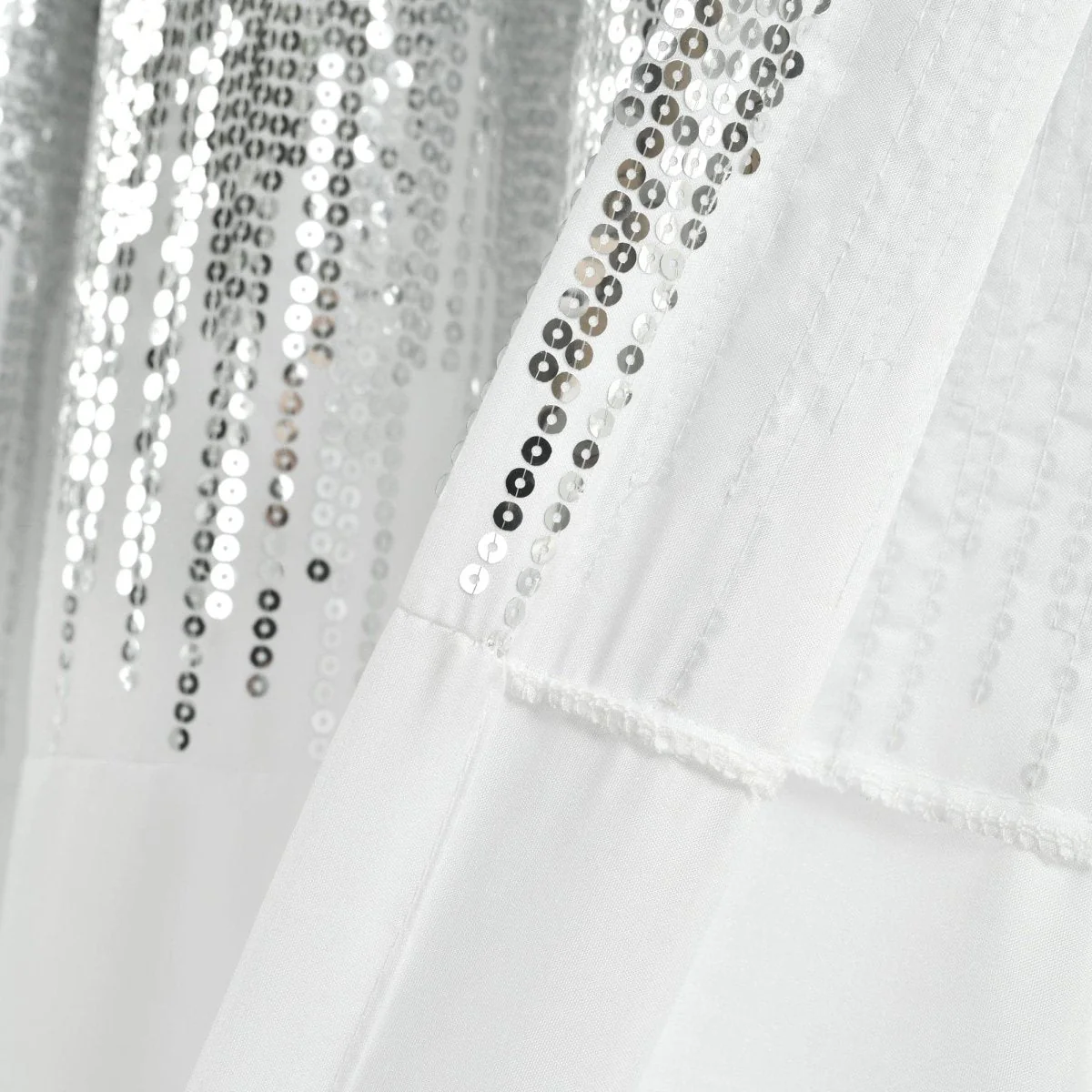 Shimmer Sequins Window Curtain Panel Set - Image 24