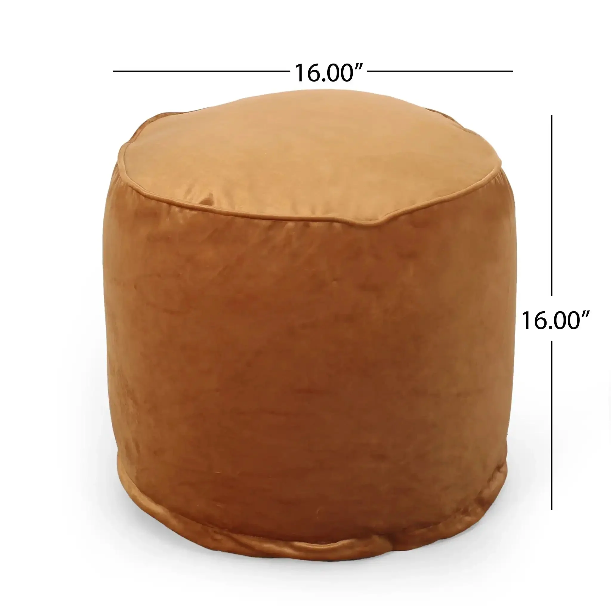 Shimon Cylinder Pouf Ottoman and Floor Cushion - Image 10
