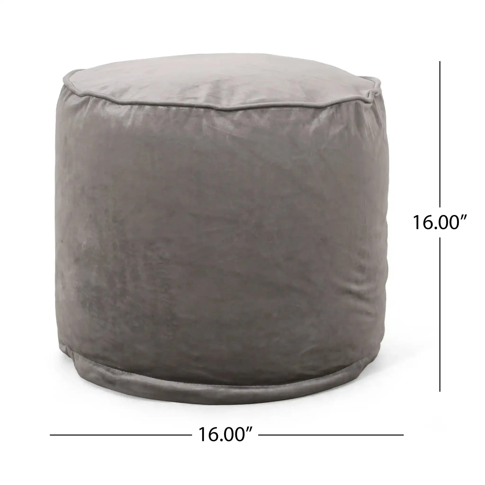 Shimon Cylinder Pouf Ottoman and Floor Cushion - Image 11
