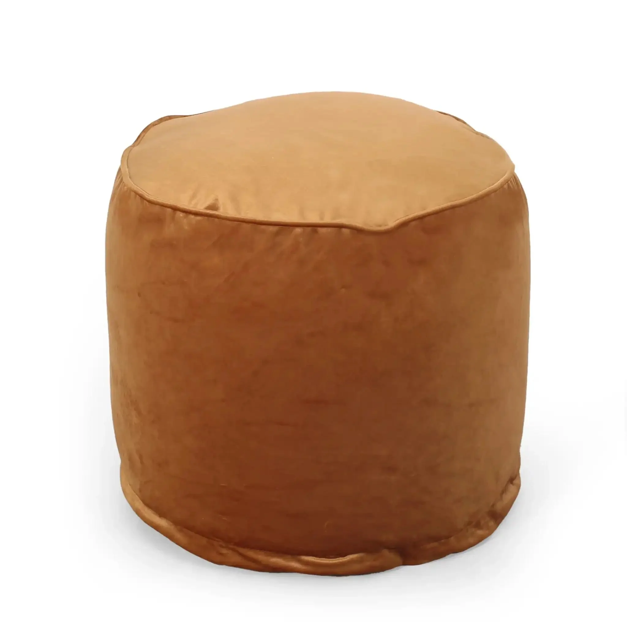 Shimon Cylinder Pouf Ottoman and Floor Cushion - Image 4
