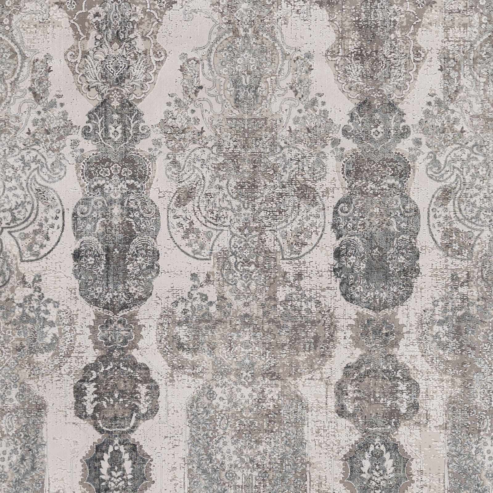 Shipdham Luxury Fringed Faux Silk Area Rug - Clearance - Image 6