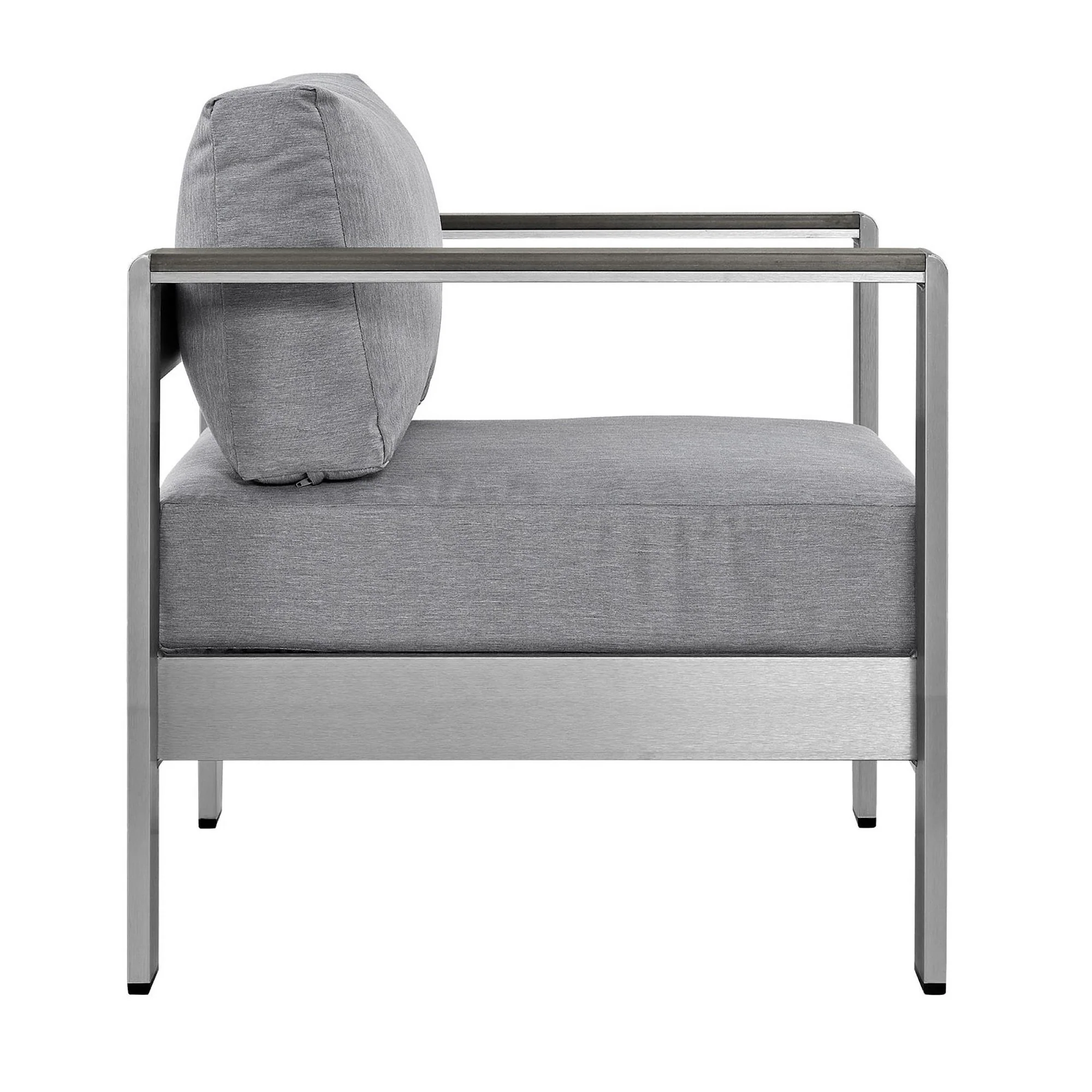 Shore 3 Piece Outdoor Patio Aluminum Set by Modway - Image 13