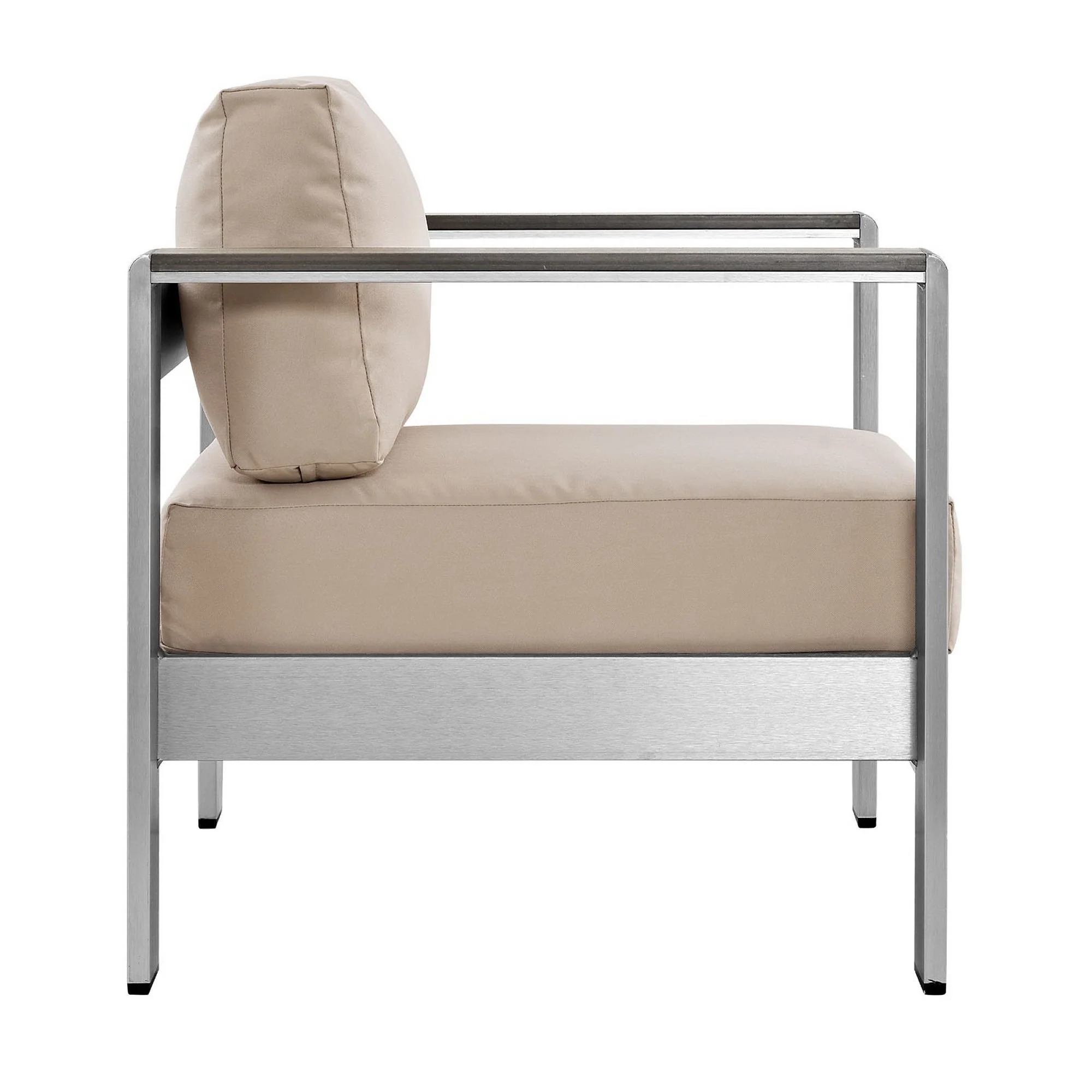 Shore 3 Piece Outdoor Patio Aluminum Set by Modway - Image 14
