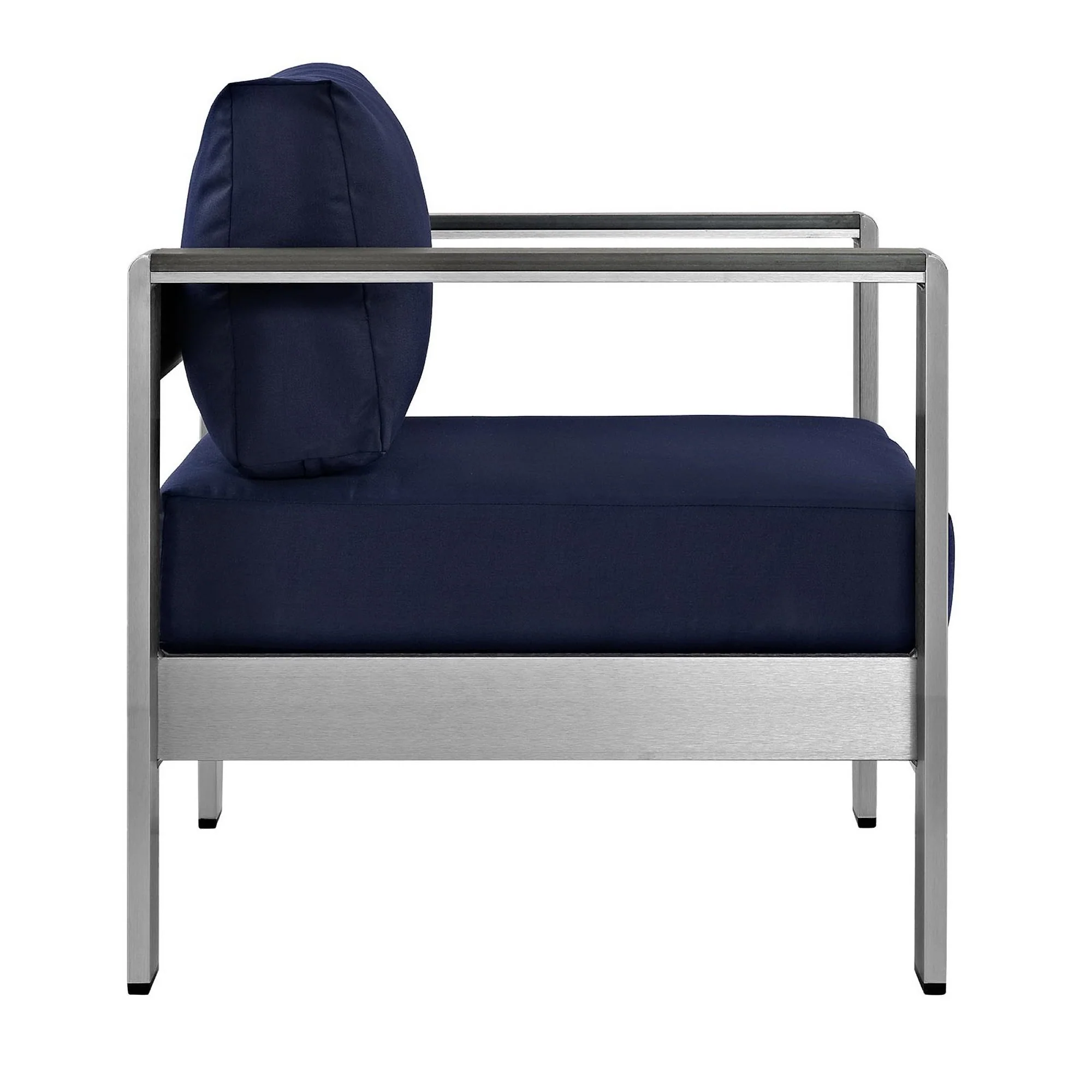 Shore 3 Piece Outdoor Patio Aluminum Set by Modway - Image 3