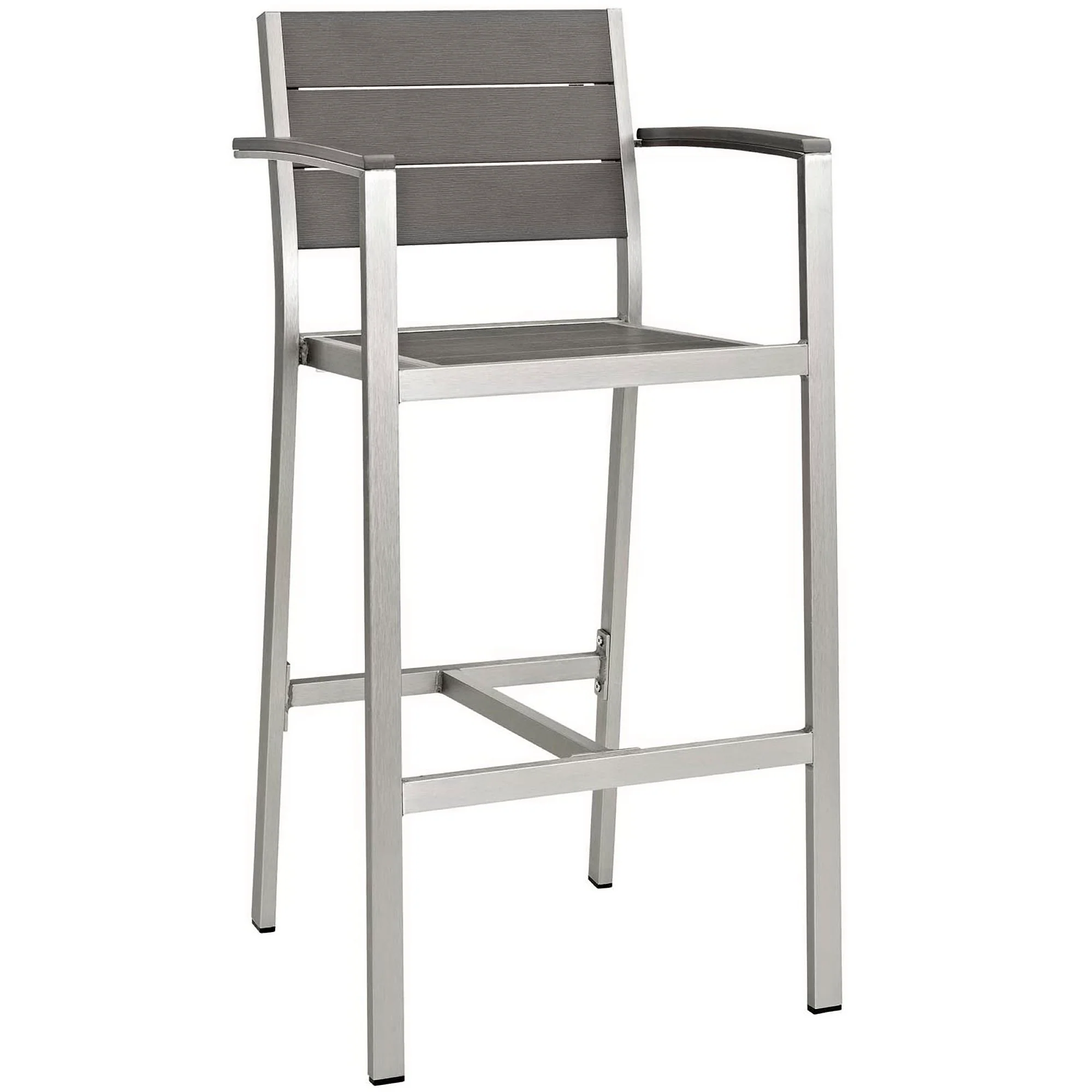 Shore 5 Piece Outdoor Patio Aluminum Dining Set by Modway - Image 2