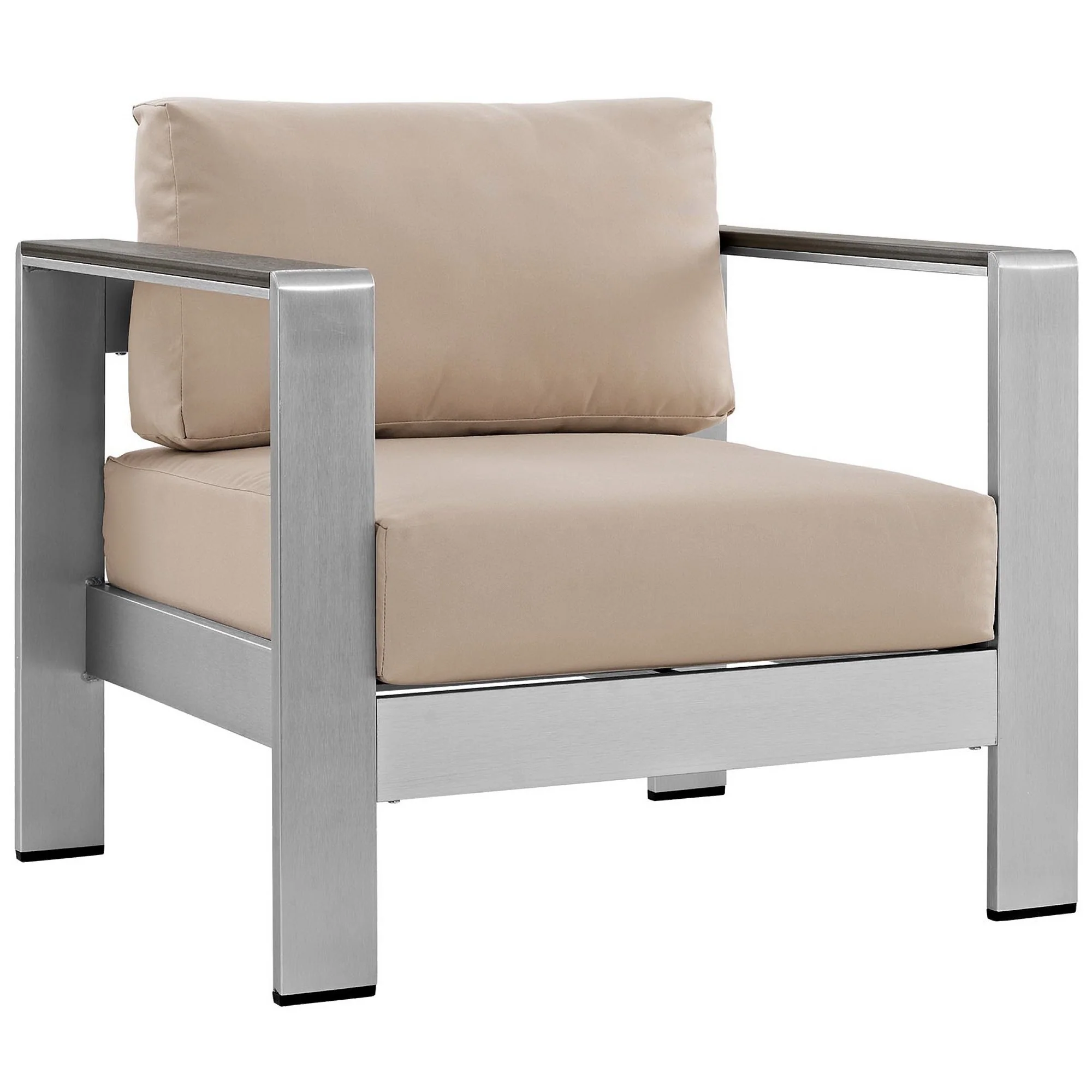 Shore Outdoor Patio Aluminum Armchair by Modway - Image 11