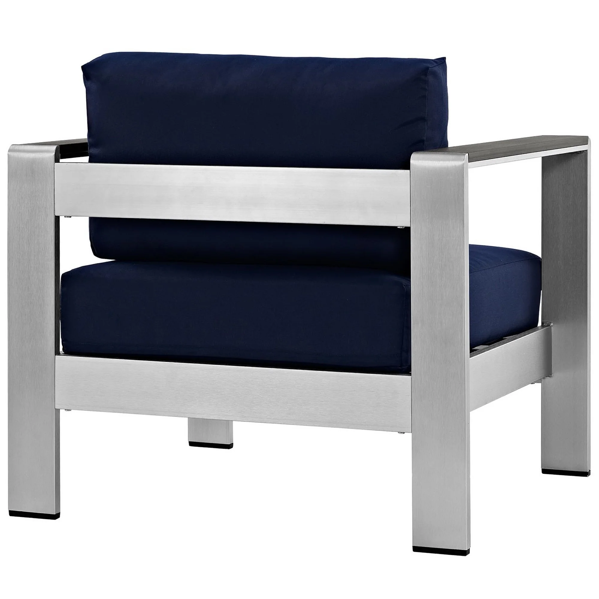 Shore Outdoor Patio Aluminum Armchair by Modway - Image 3